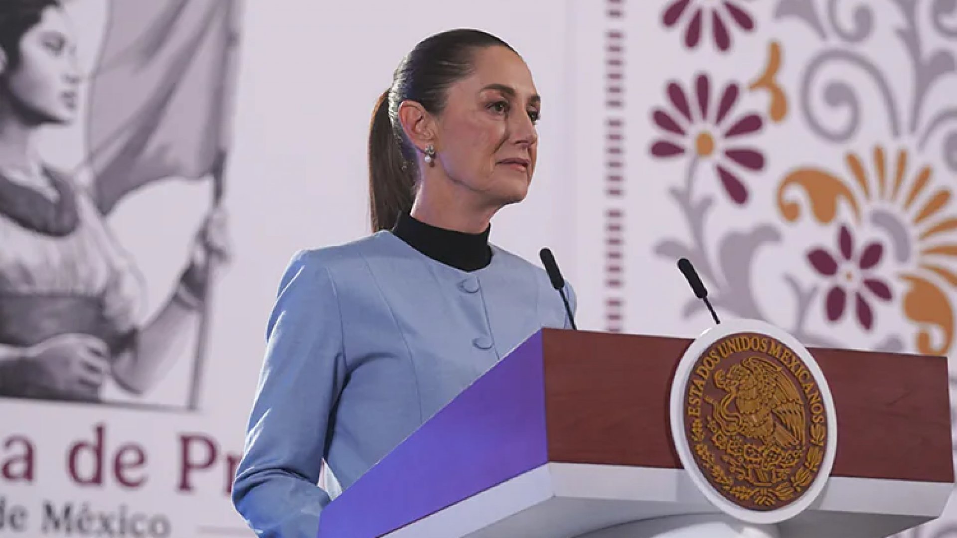 Cero, no hay problema: Sheinbaum descarta crisis económica