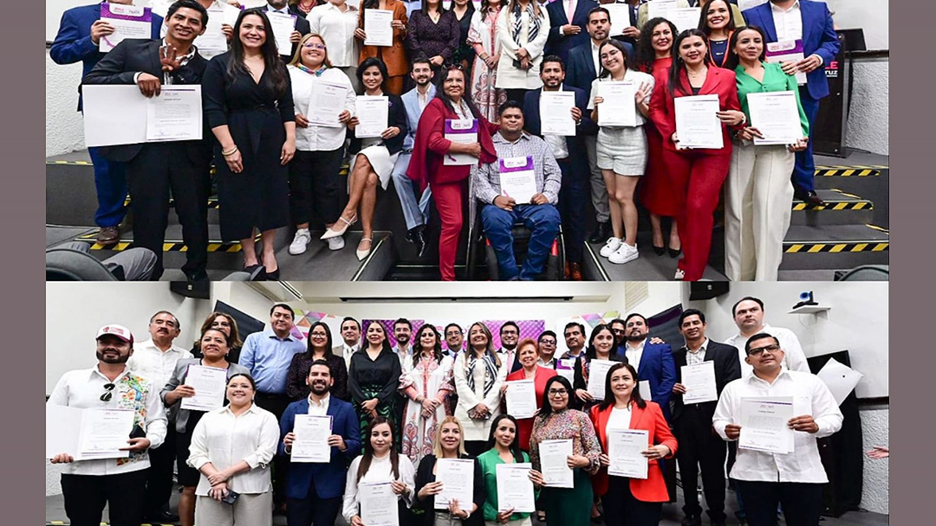 OPLE Veracruz entrega constancias de asignación a diputaciones locales