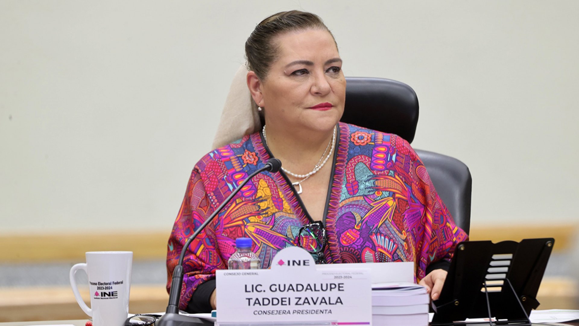 Confirma Guadalupe Taddei Zavala suspensión del proceso electoral del Poder Judicial