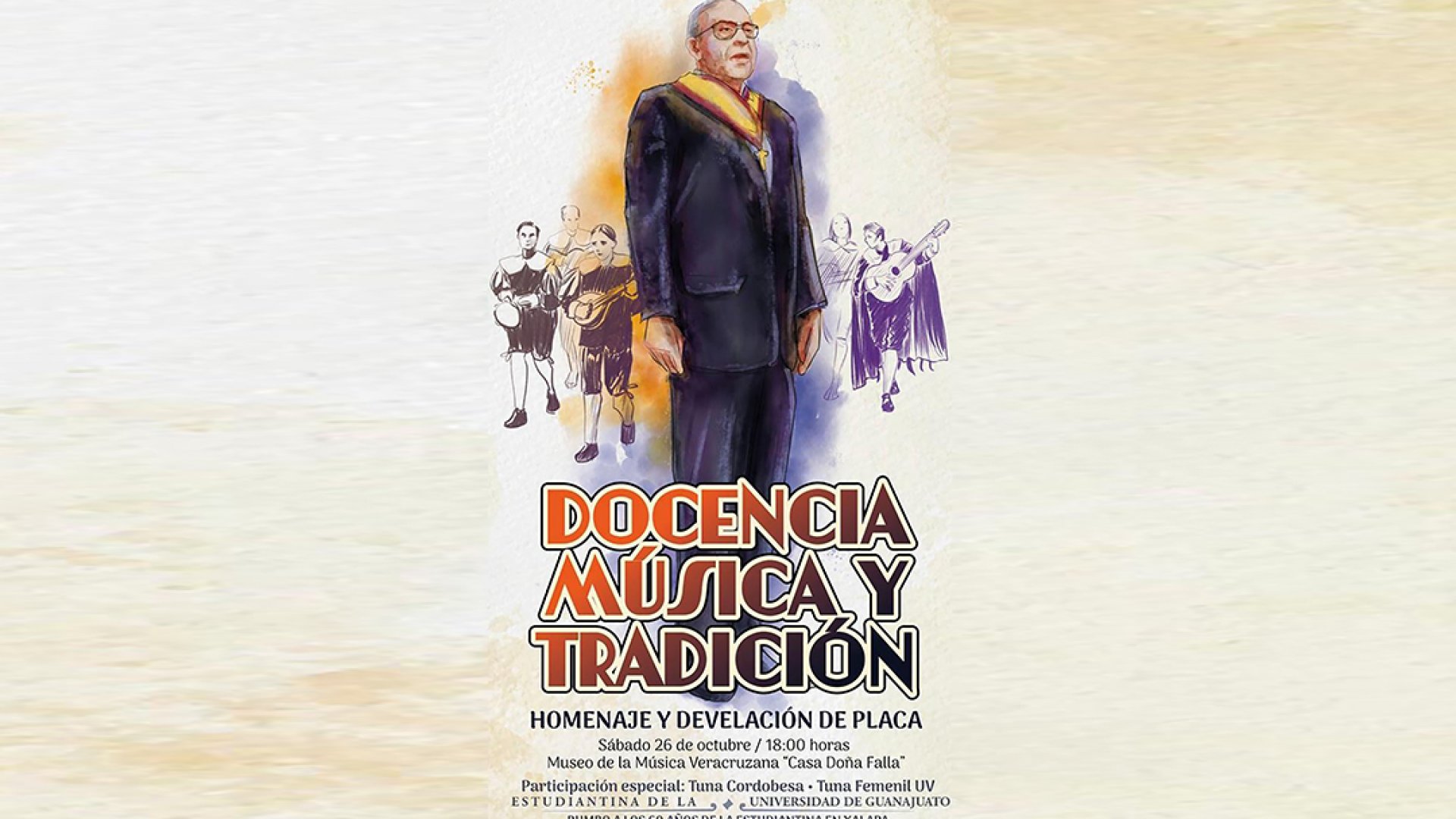 Homenajeará Ayuntamiento a Esteban Rizo, precursor de la Tuna en Veracruz