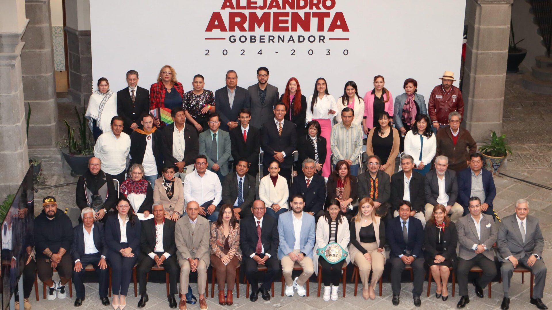 Con Armenta, un gobierno de la reconstrucción del tejido social