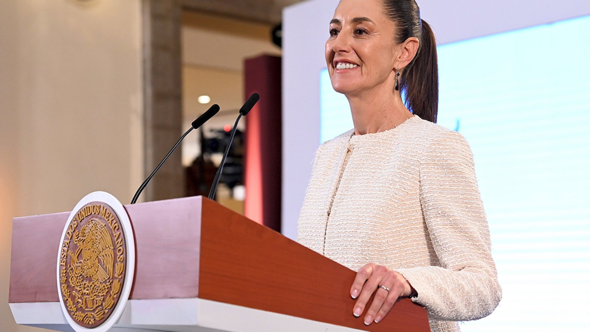 Claudia Sheinbaum presenta programa de soberanía alimentaria