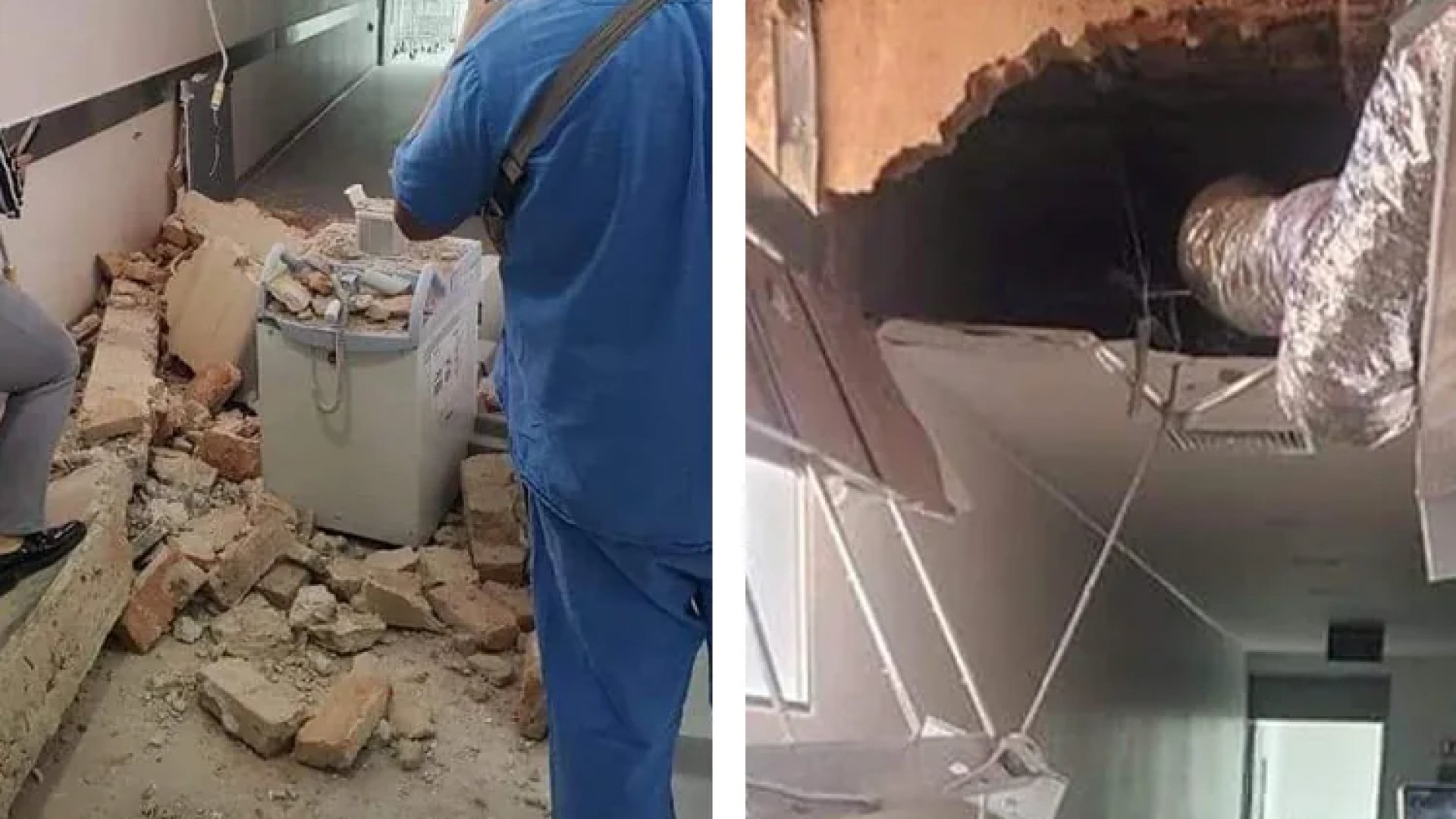 Reportan derrumbe en Hospital General de Zona 89 en Guadalajara, Jalisco | Videos