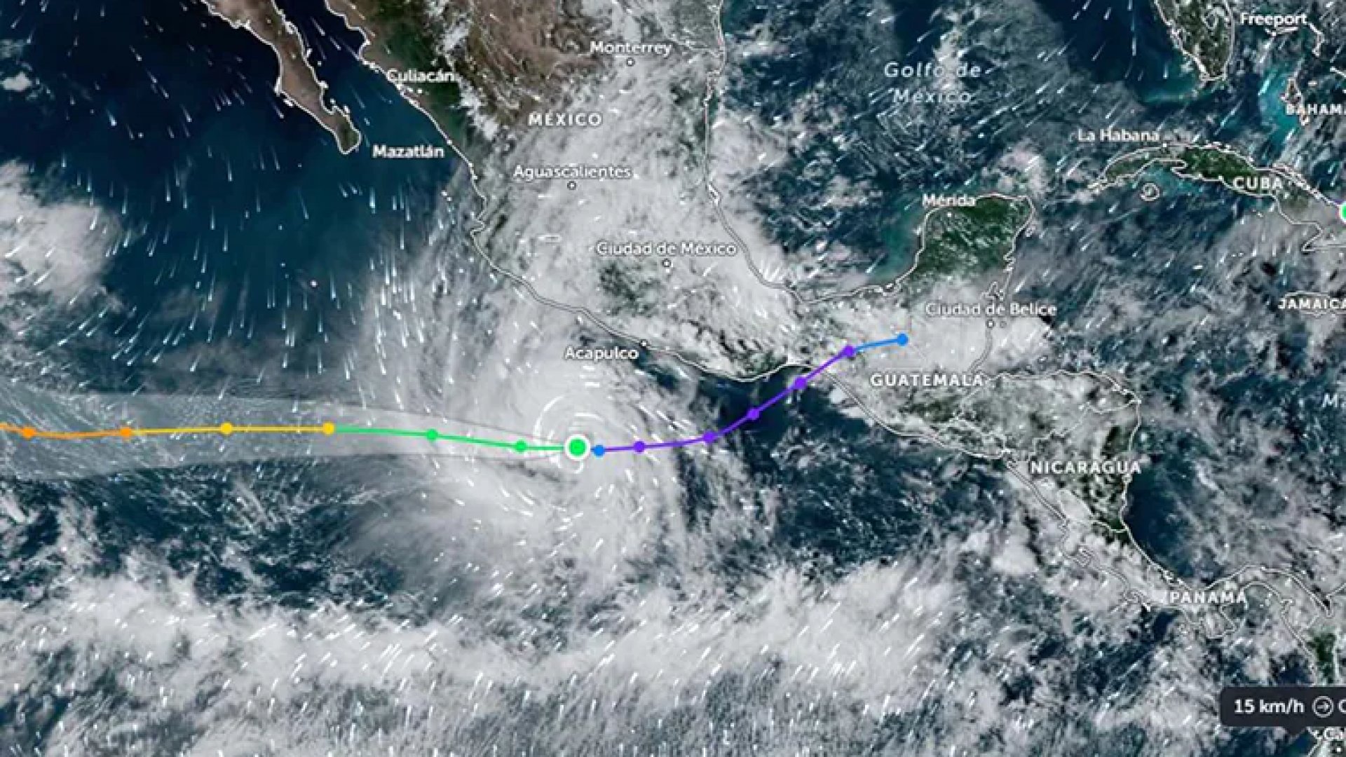 Kristy se intensifica a huracán categoría 3 en el Pacífico