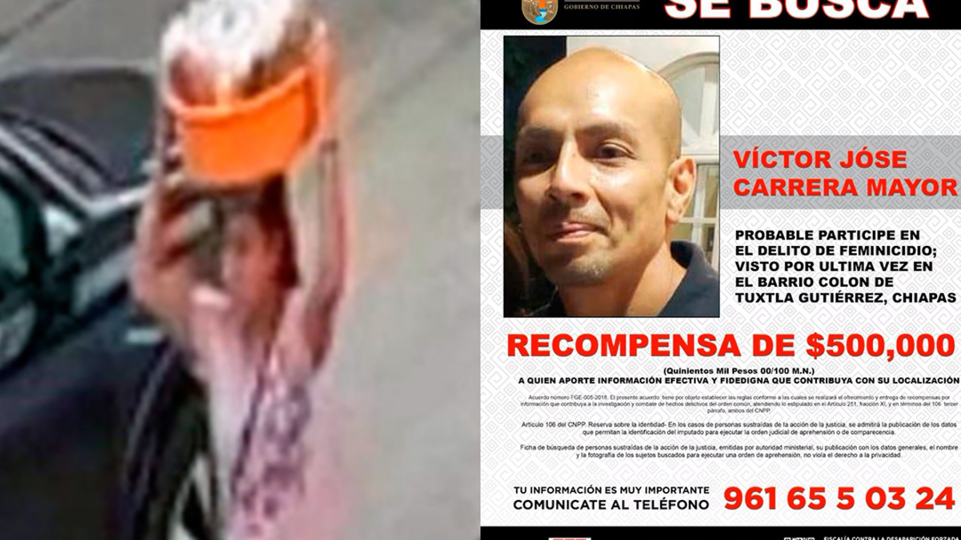 Chiapas: Identifican al presunto feminicida de la niña Liliana