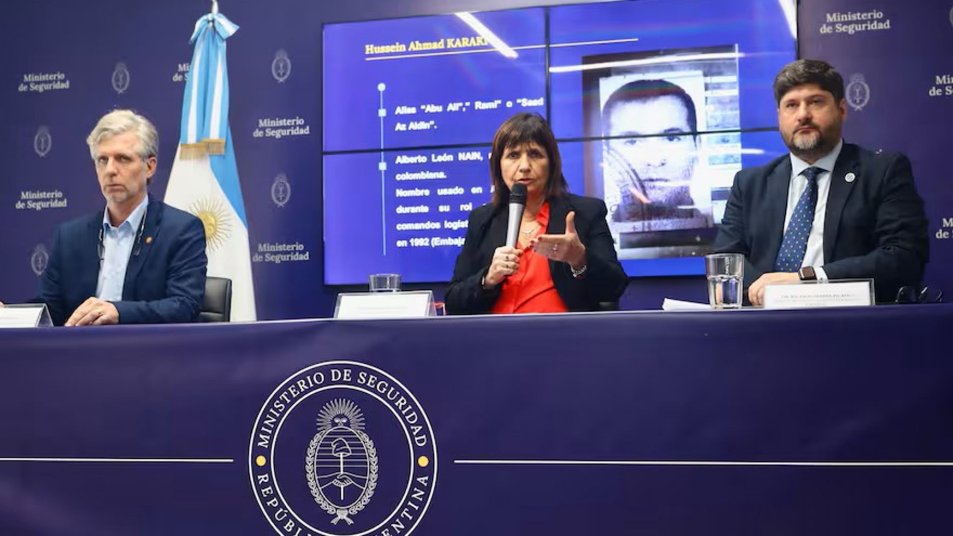 La ministra Bullrich dijo que identificaron al jefe operativo de Hezbolá en América Latina