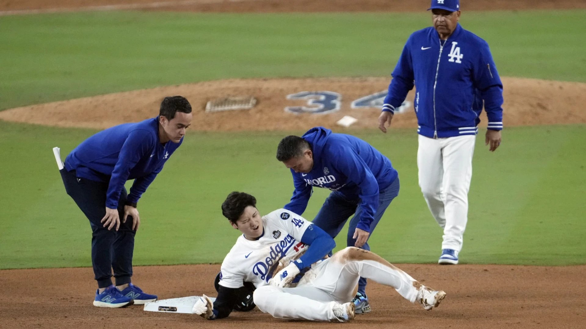 Shohei Ohtani sufre subluxación del hombro izquierdo