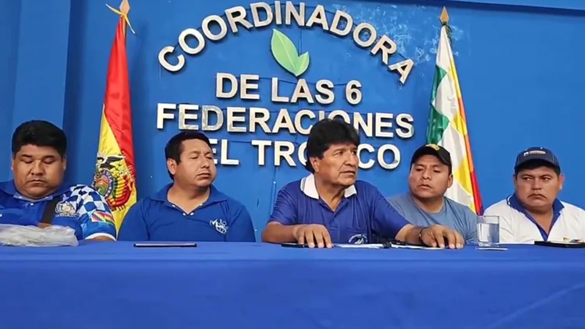 Evo Morales cumple un día de huelga de hambre; reprende arresto de 66 “terroristas”