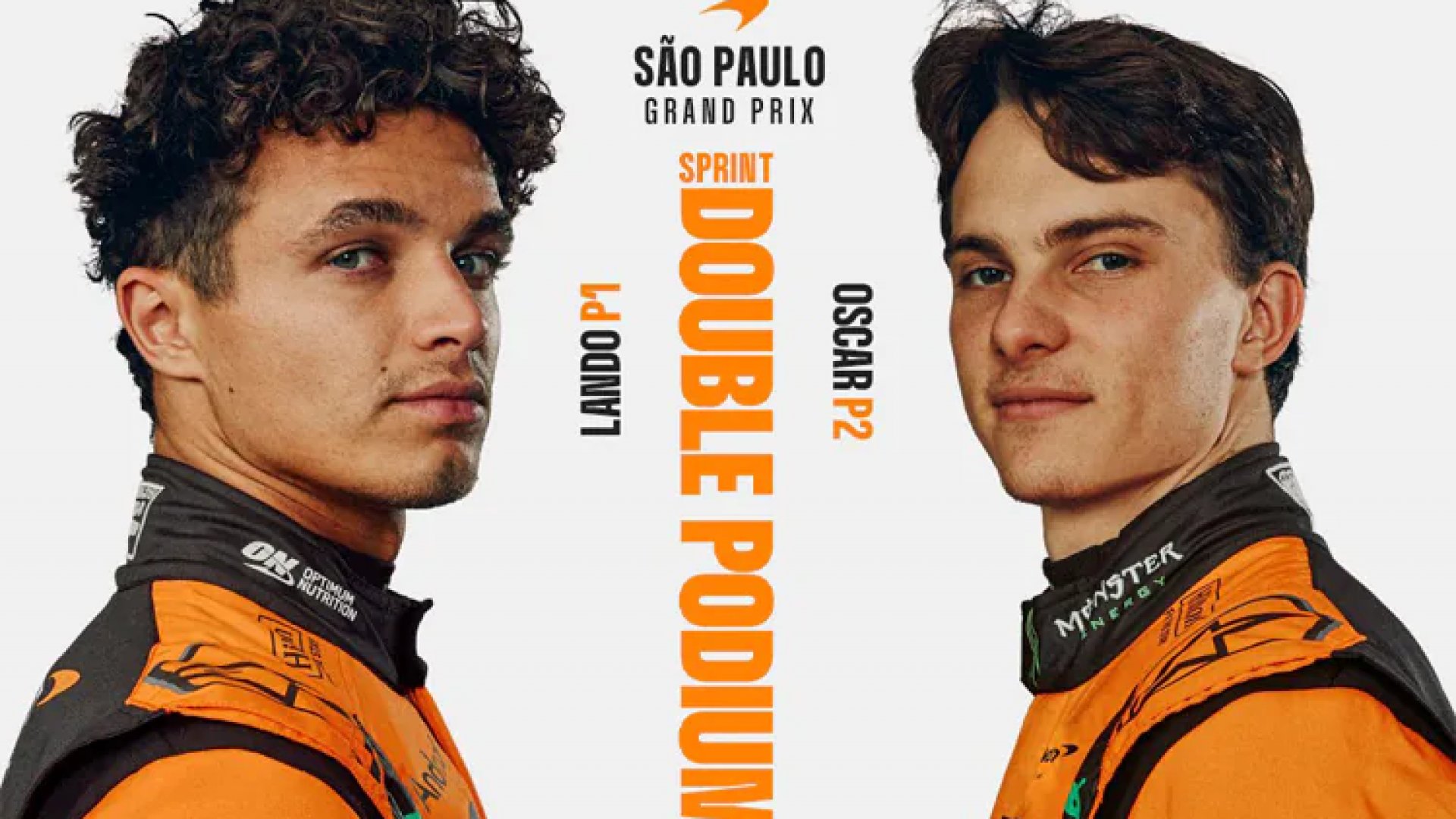 Norris gana Sprint en GP de Sao Paulo con ayuda de Piastri; logran el 1-2