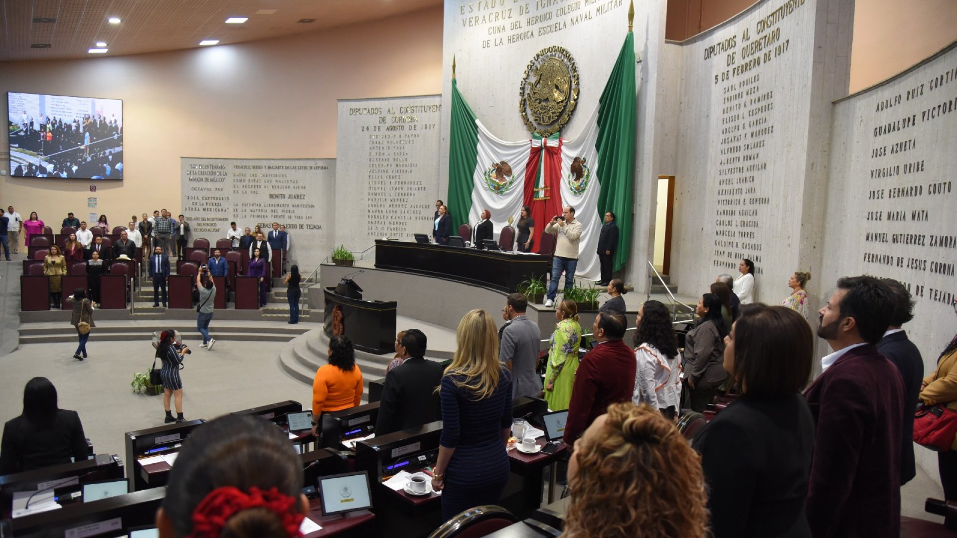 Mañana se instalará nueva Legislatura del Estado de Veracruz
