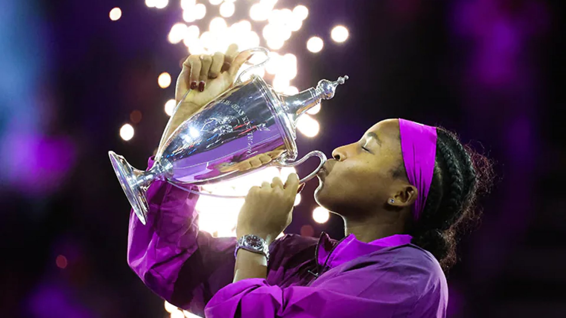 Coco Gauff se vuelve la campeona más joven de las WTA Finals desde María Sharapova