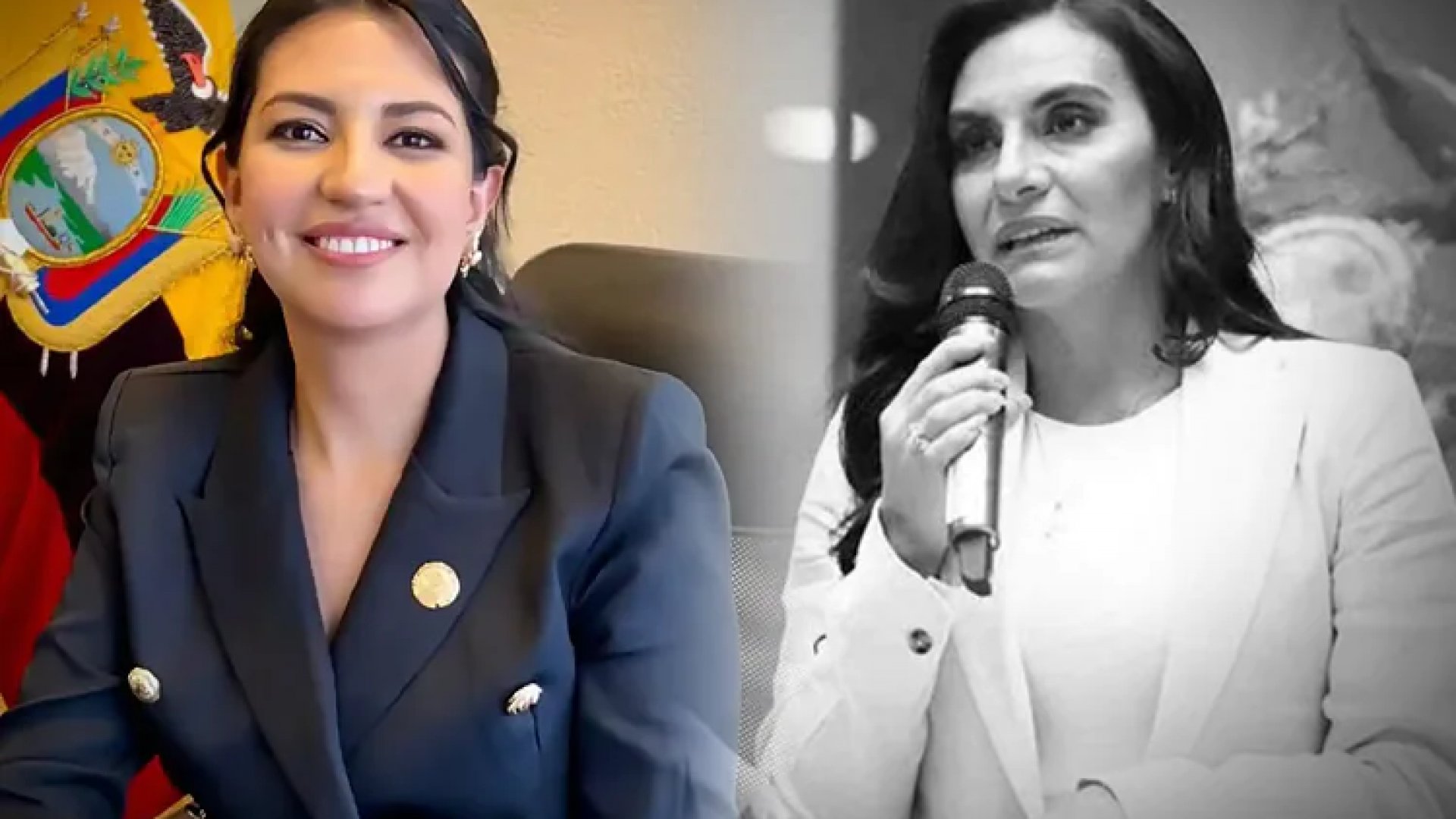 Verónica Abad, “funada” como vicepresidenta de Ecuador; la sustituye Sariha Moya