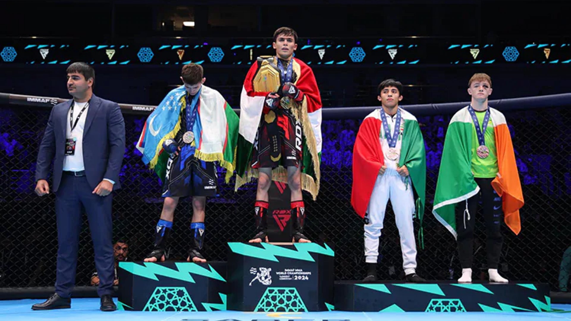 Selección Mexicana de MMA obtiene medallas en Campeonato Mundial 2024