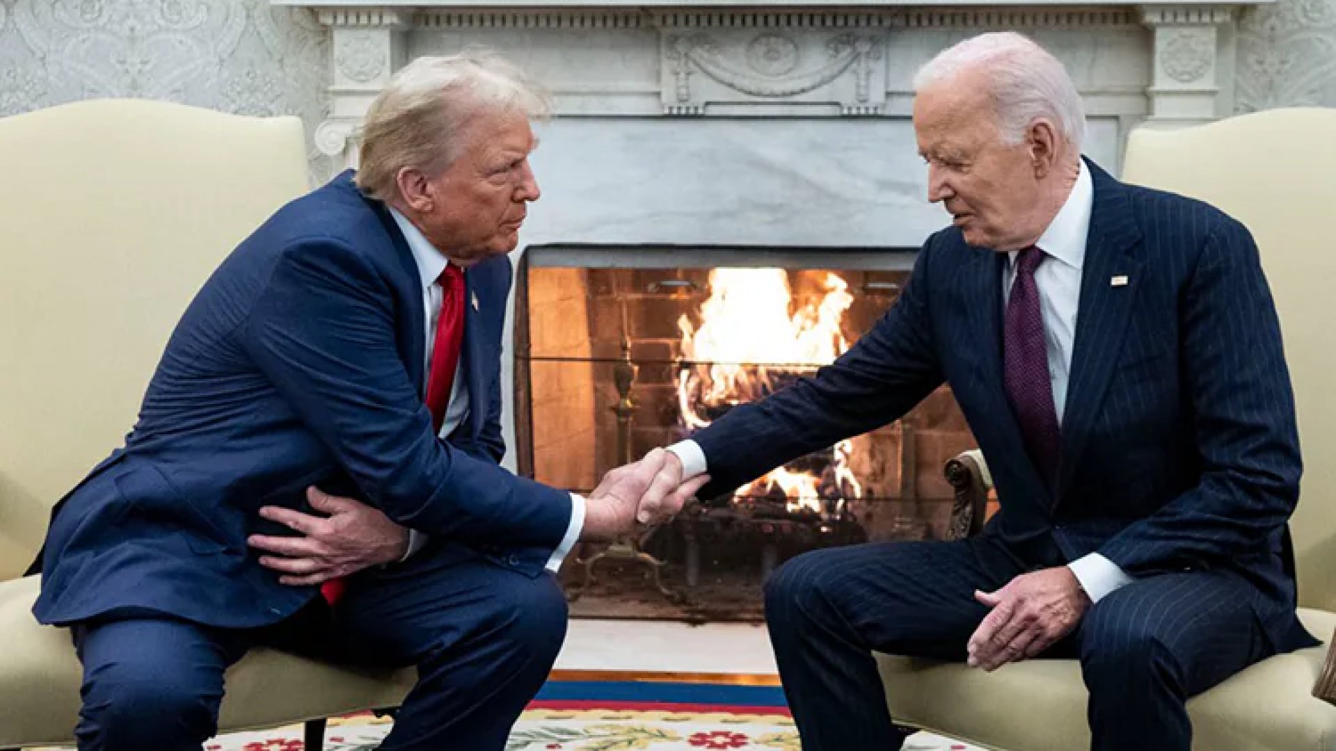 Trump y Biden se reúnen en la Casa Blanca para transición “pacífica y fluida”