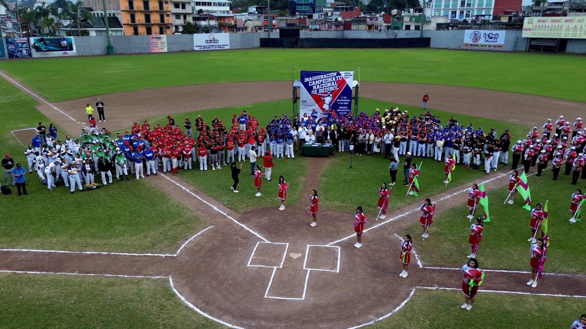 Inauguran Gran Master de Beisbol 60 años y más