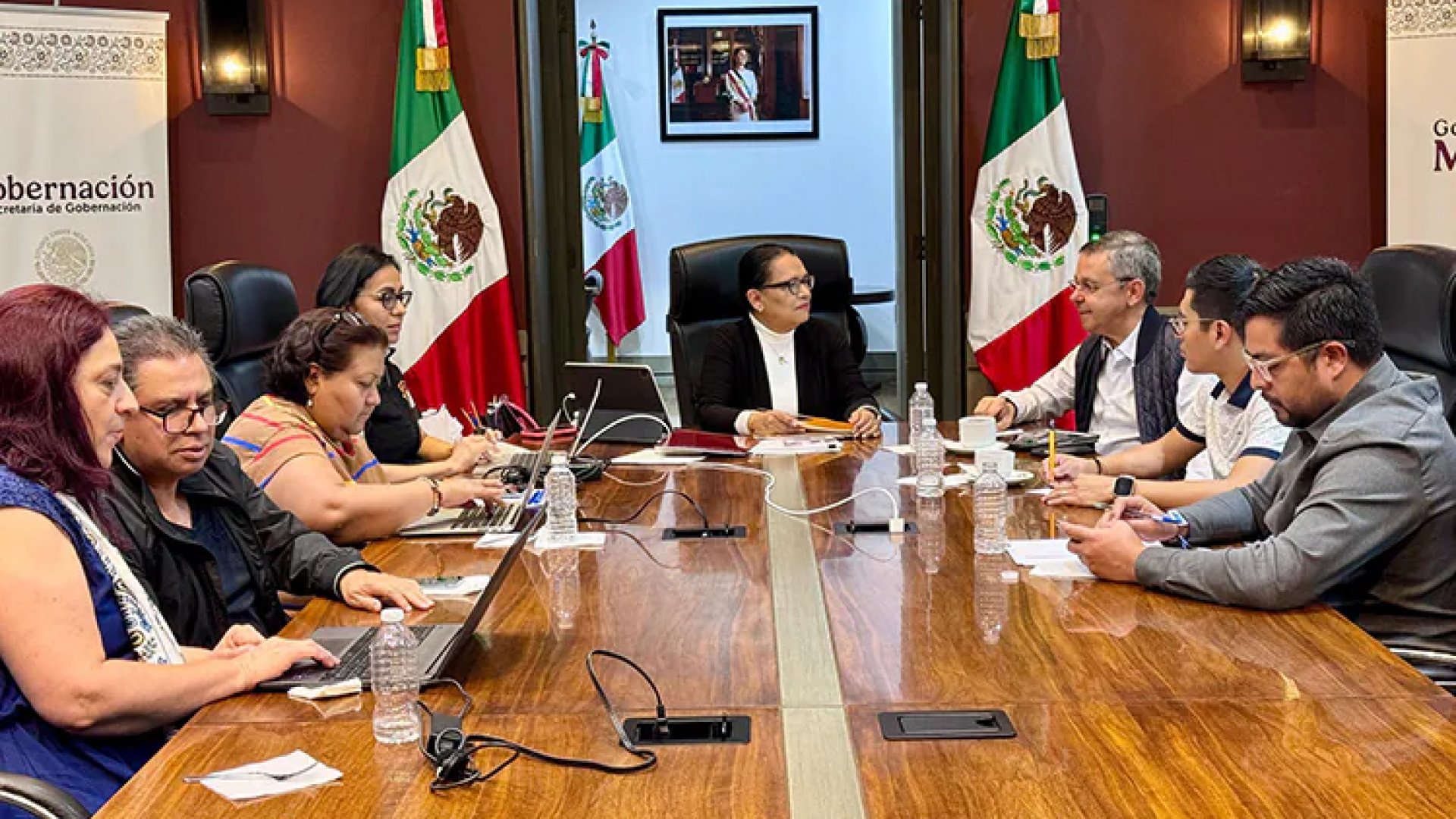Segob hace “guardia” por asistencia de Sheinbaum al G20