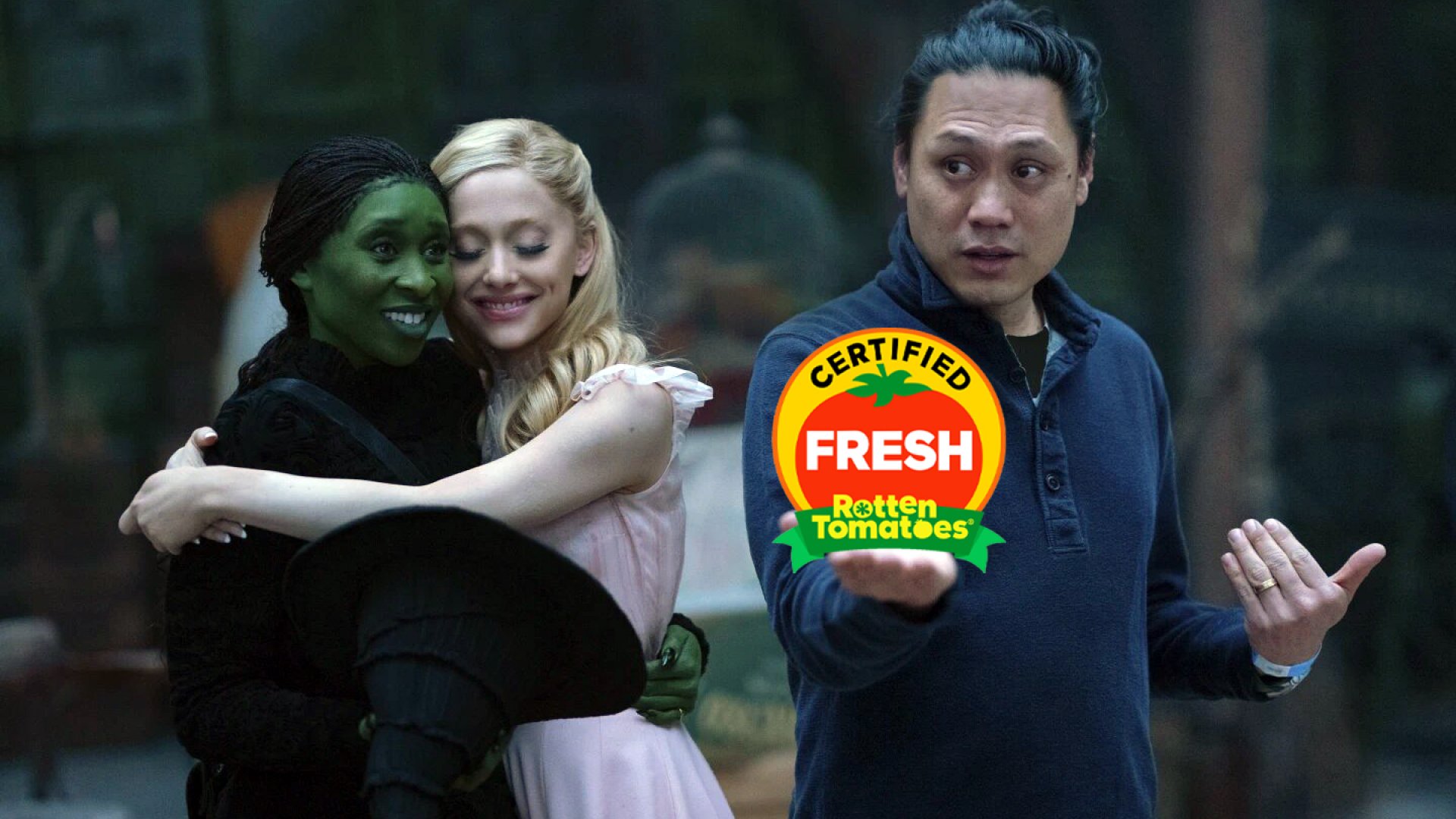 Wicked es certificado fresco con un 93% en el Tomatómetro