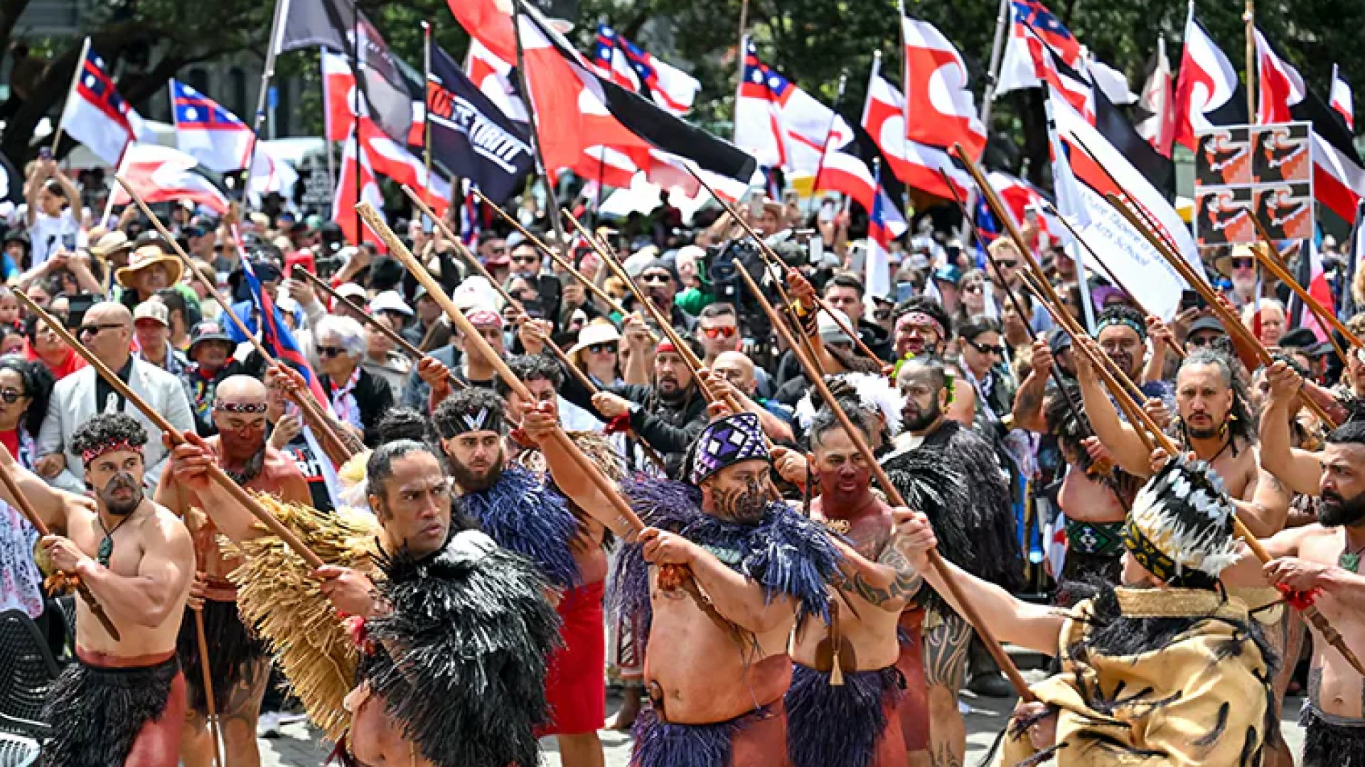 En Nueva Zelanda, protestan más de 40 mil contra ley que afecta derechos del pueblo maorí