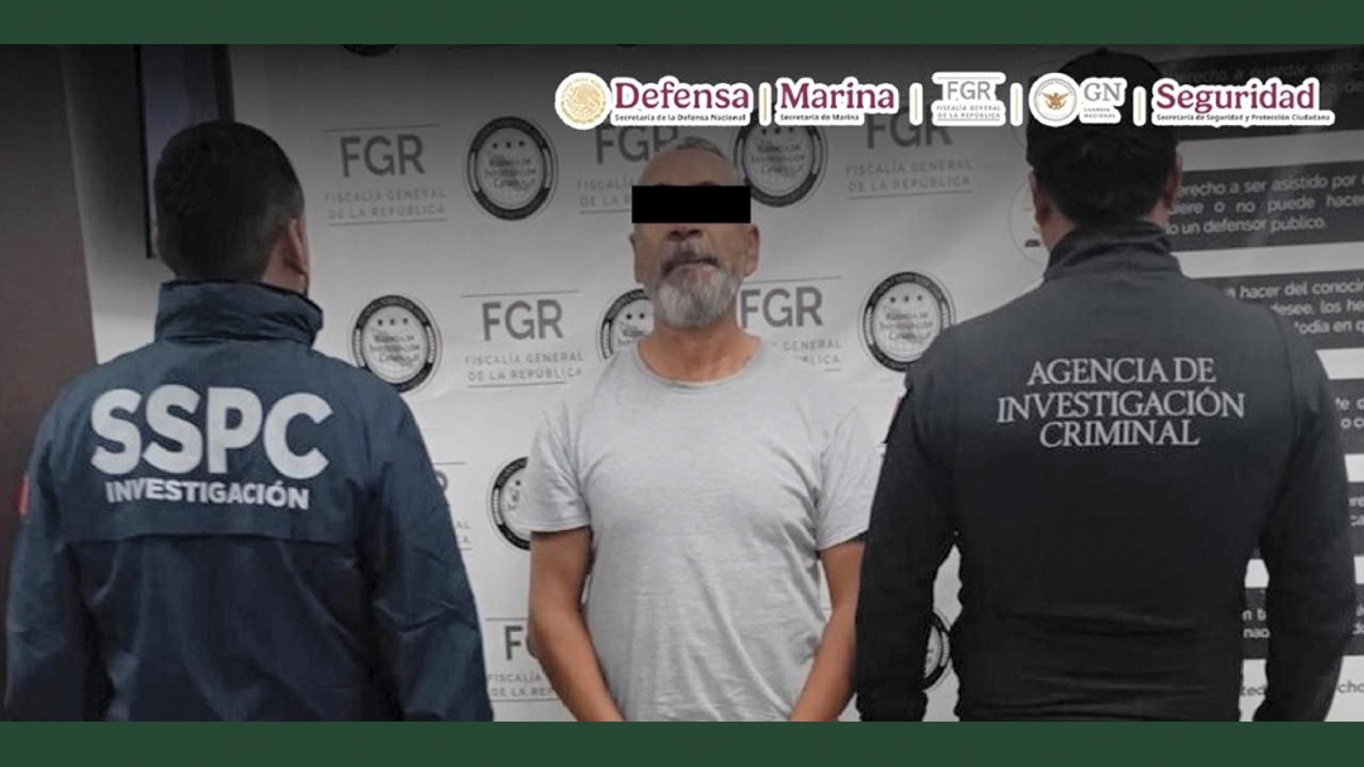Detienen a Alejandro ‘N’, alias ‘El Cholo Palacios’, vinculado al caso Ayotzinapa