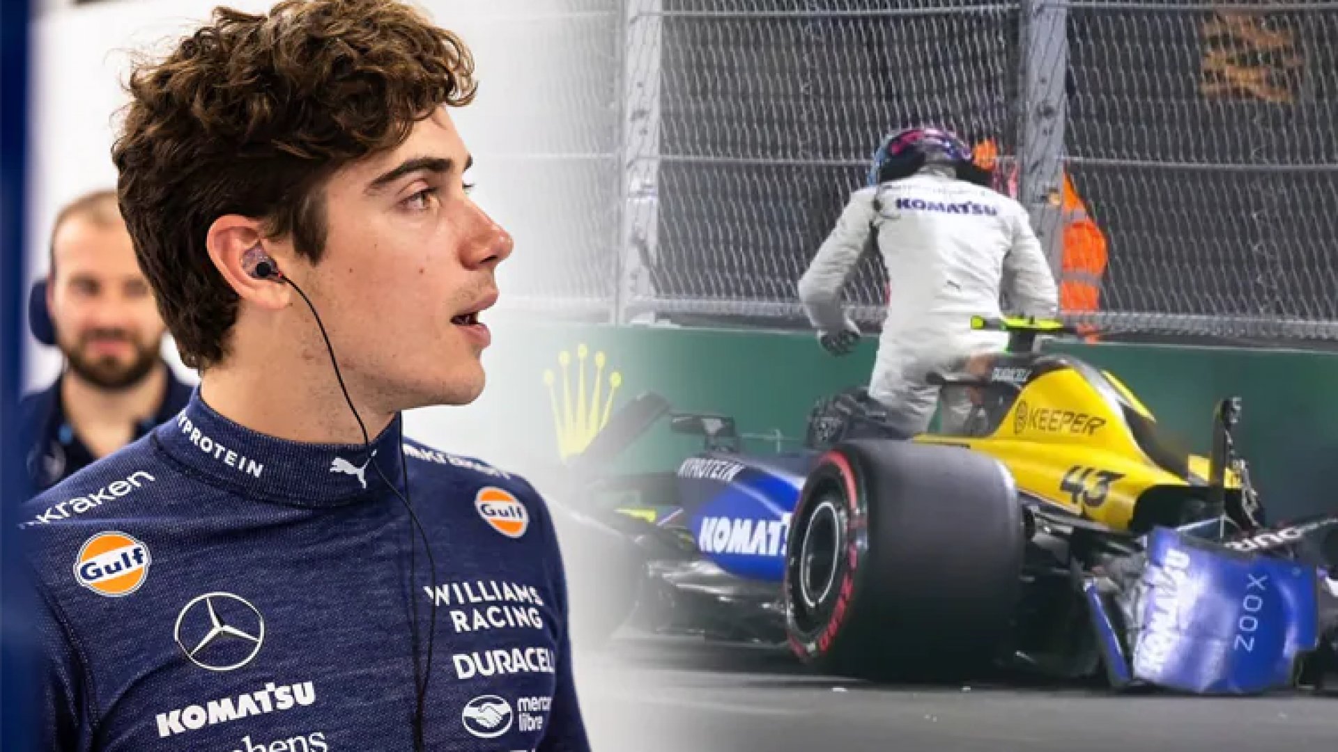 ¿Franco Colapinto correrá en GP de Las Vegas tras aparatoso choque?