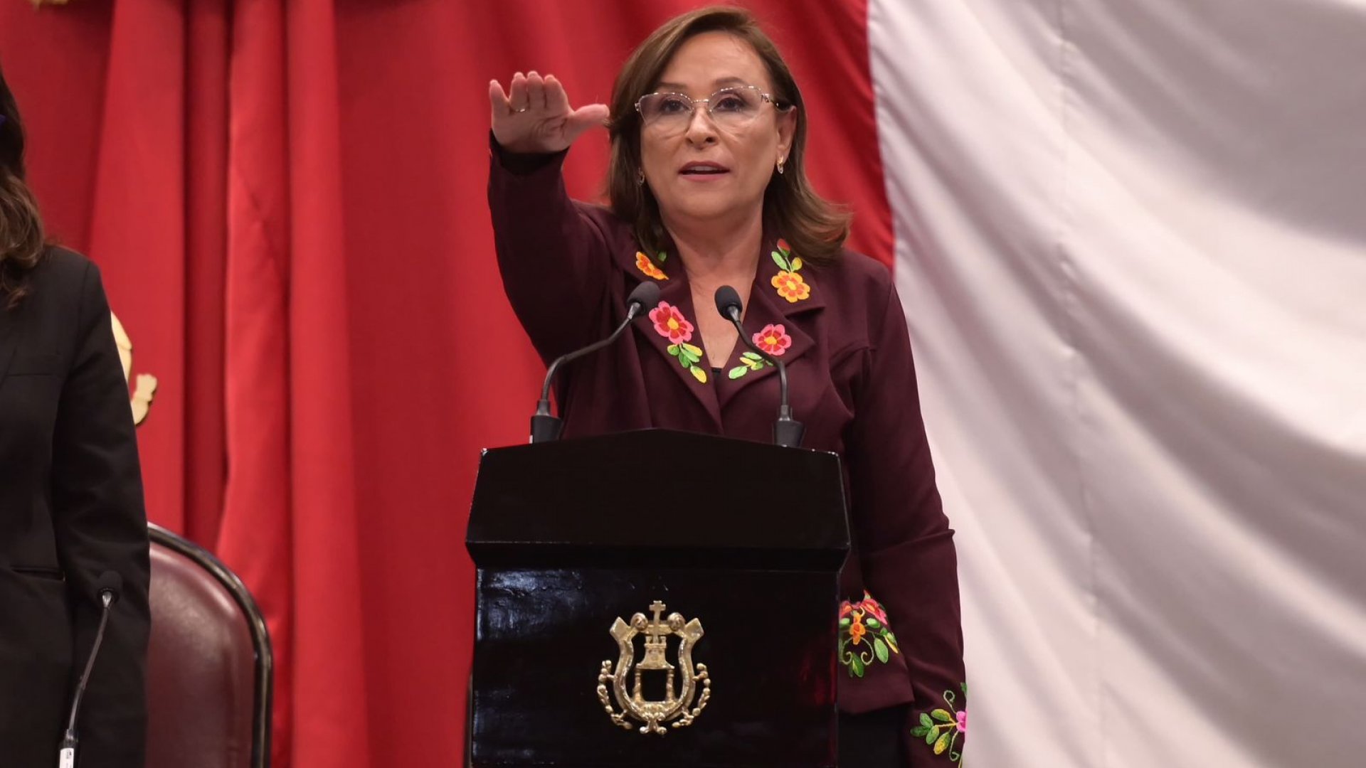 La Ing. Norma Rocío Nahle García tomó posesión como gobernadora de Veracruz