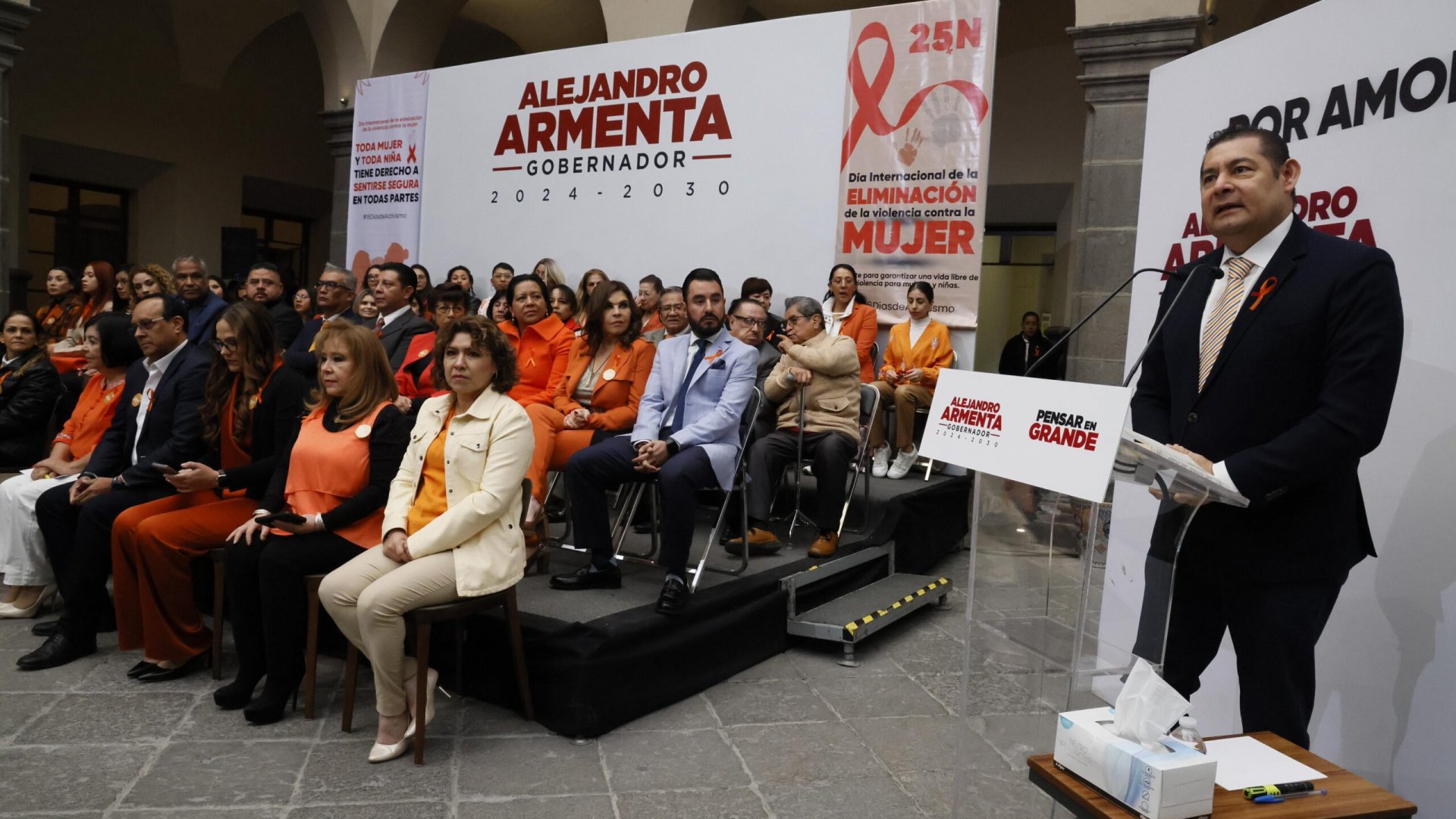 Gobierno de Armenta trabajará para erradicar la violencia contra las niñas y las mujeres