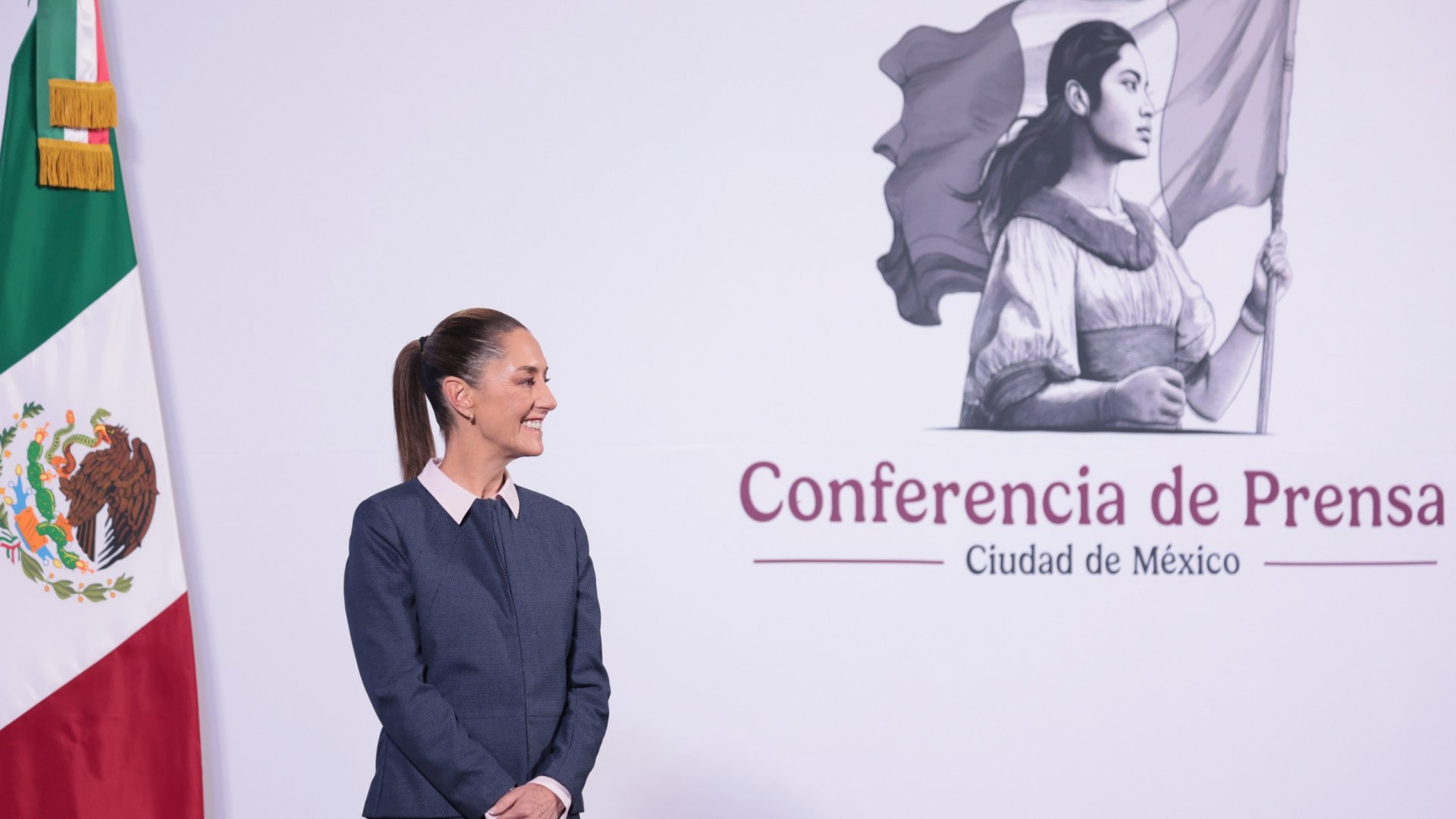 Claudia Sheinbaum amaga con imponer también aranceles ante amenazas de Donald Trump