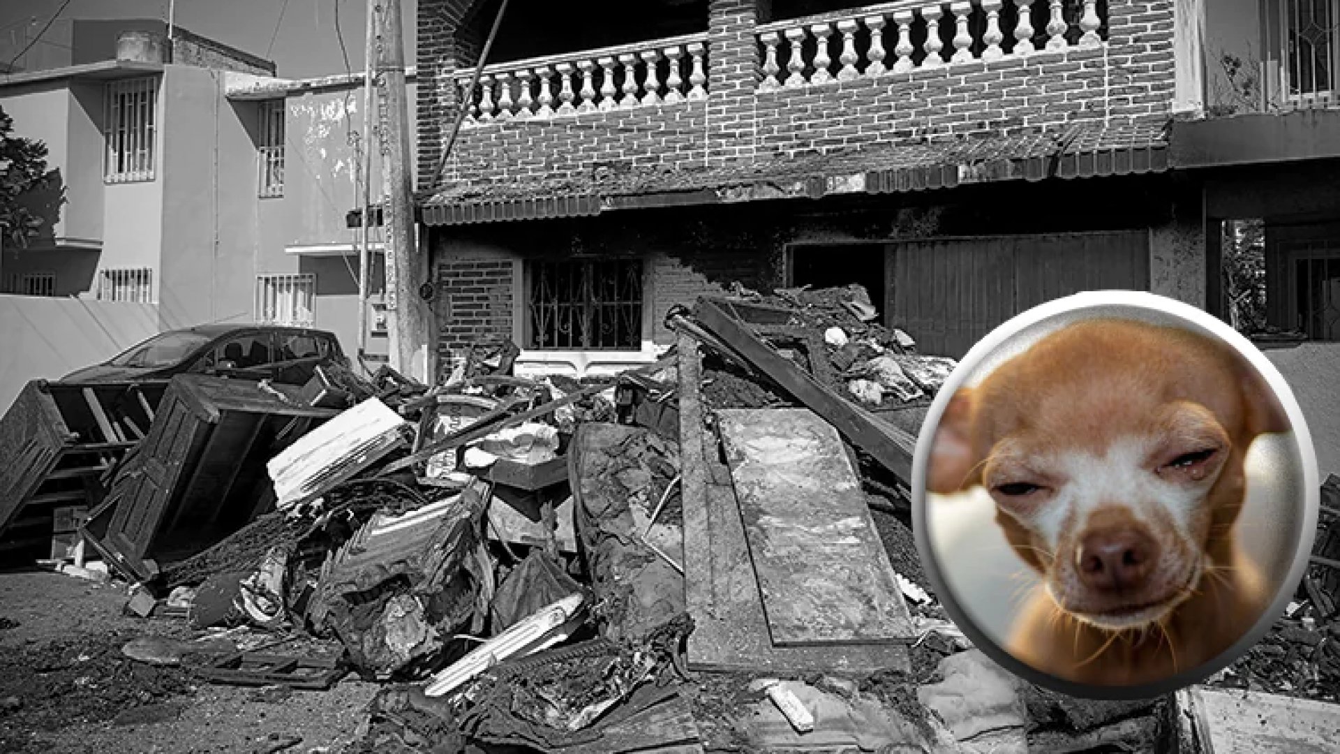 Mueren 11 perros chihuahua en incendio, en Boca del Río; familia pide ayuda urgente