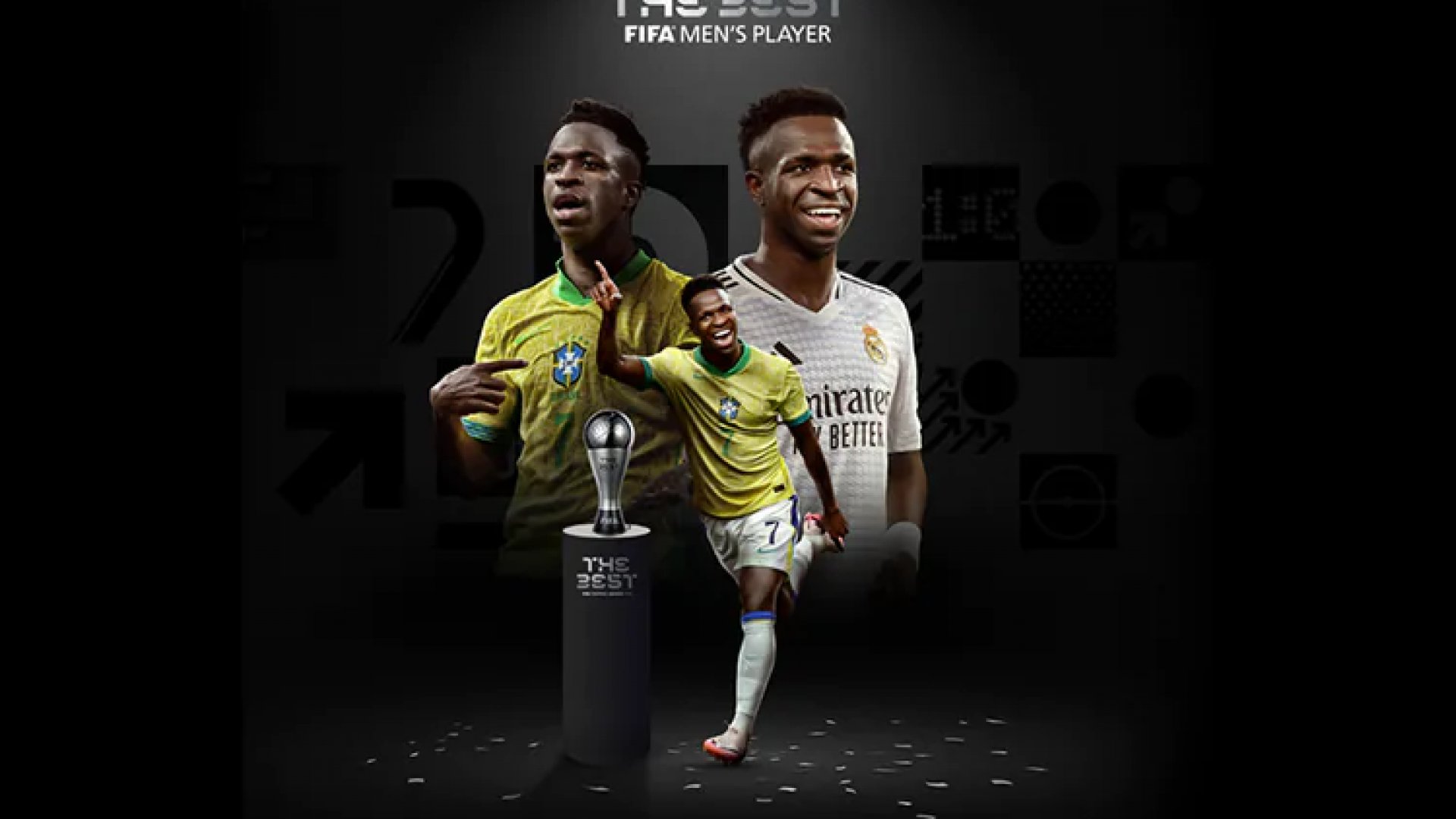 Vinícius Jr. se consagra como el mejor jugador del año en premios The Best de la FIFA