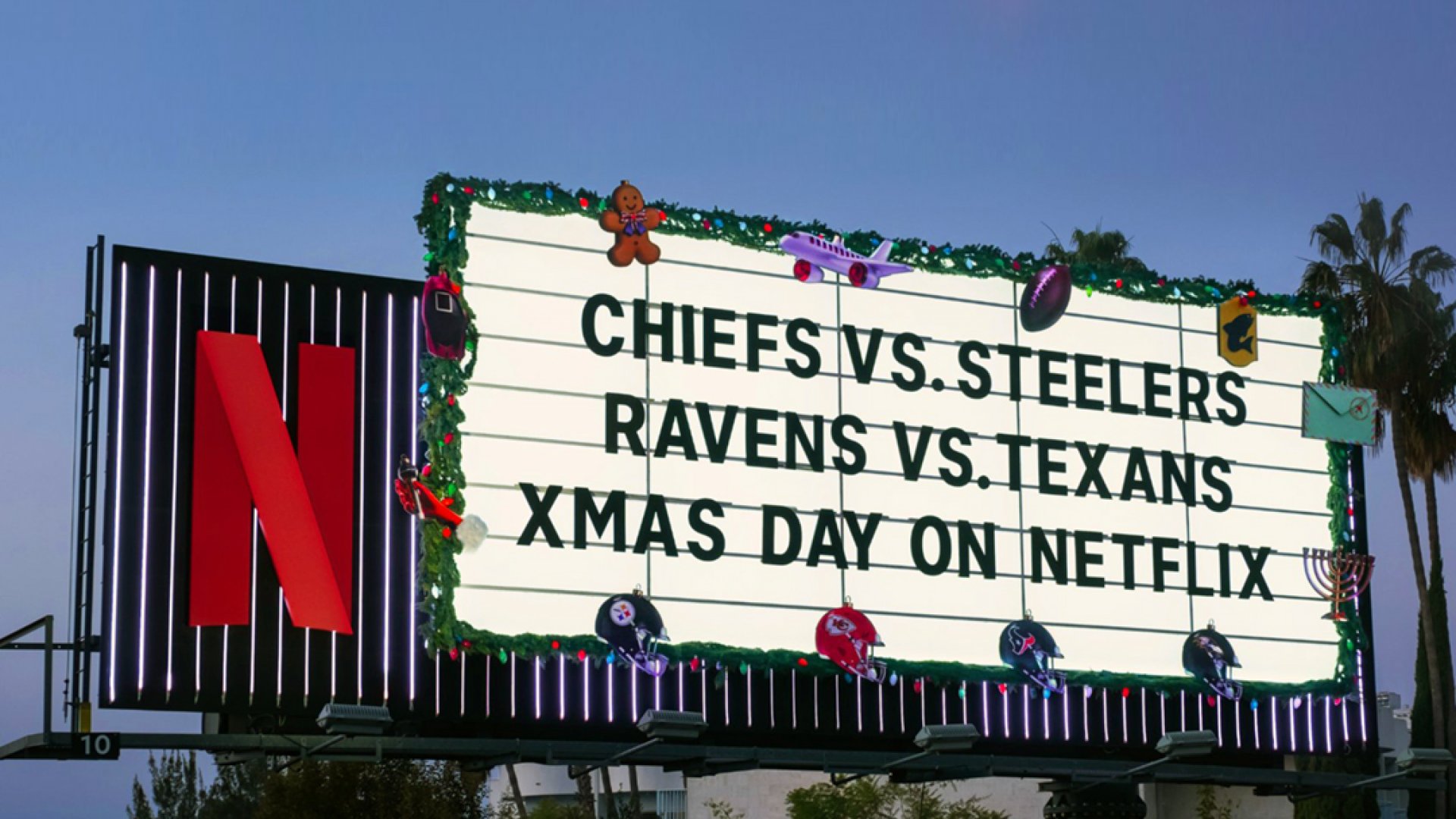 Netflix debuta con la NFL esta Navidad tras un acuerdo millonario