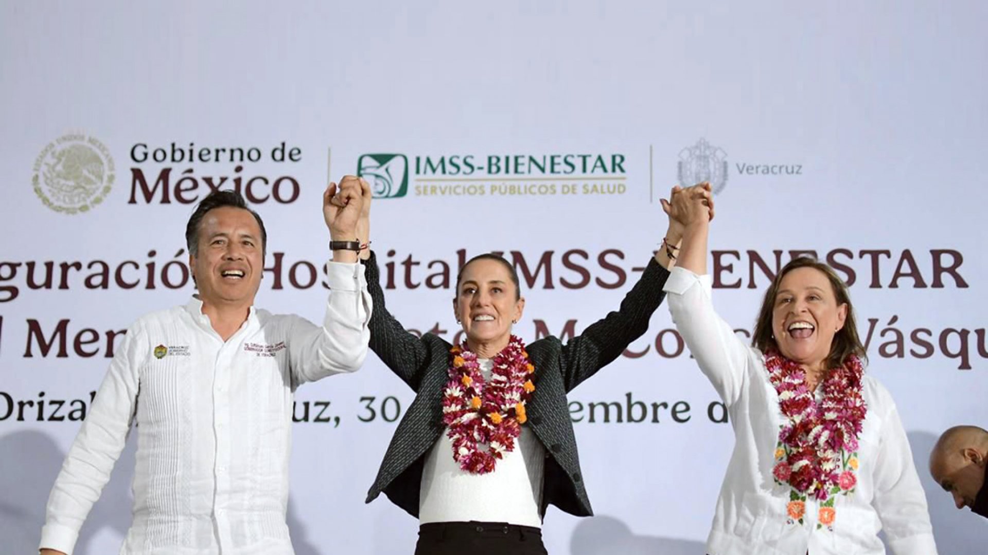 Asiste Rocío Nahle a inauguración de hospital de Salud Mental en Orizaba