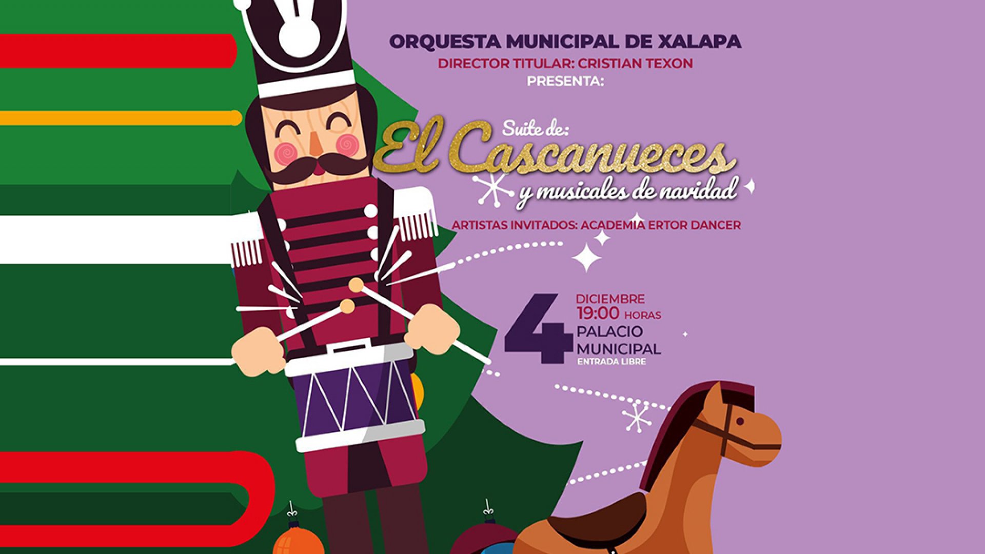 El Cascanueces, este miércoles, en Palacio Municipal