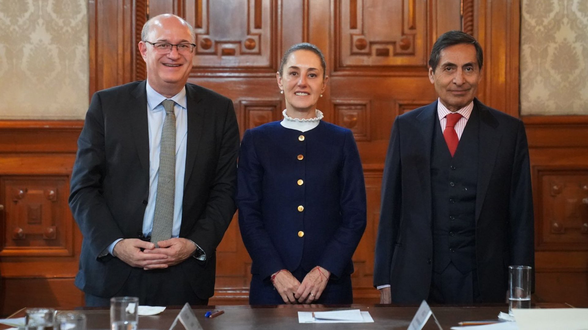 Sheinbaum se reúne con Ilan Goldfajn, presidente del Banco Interamericano de Desarrollo