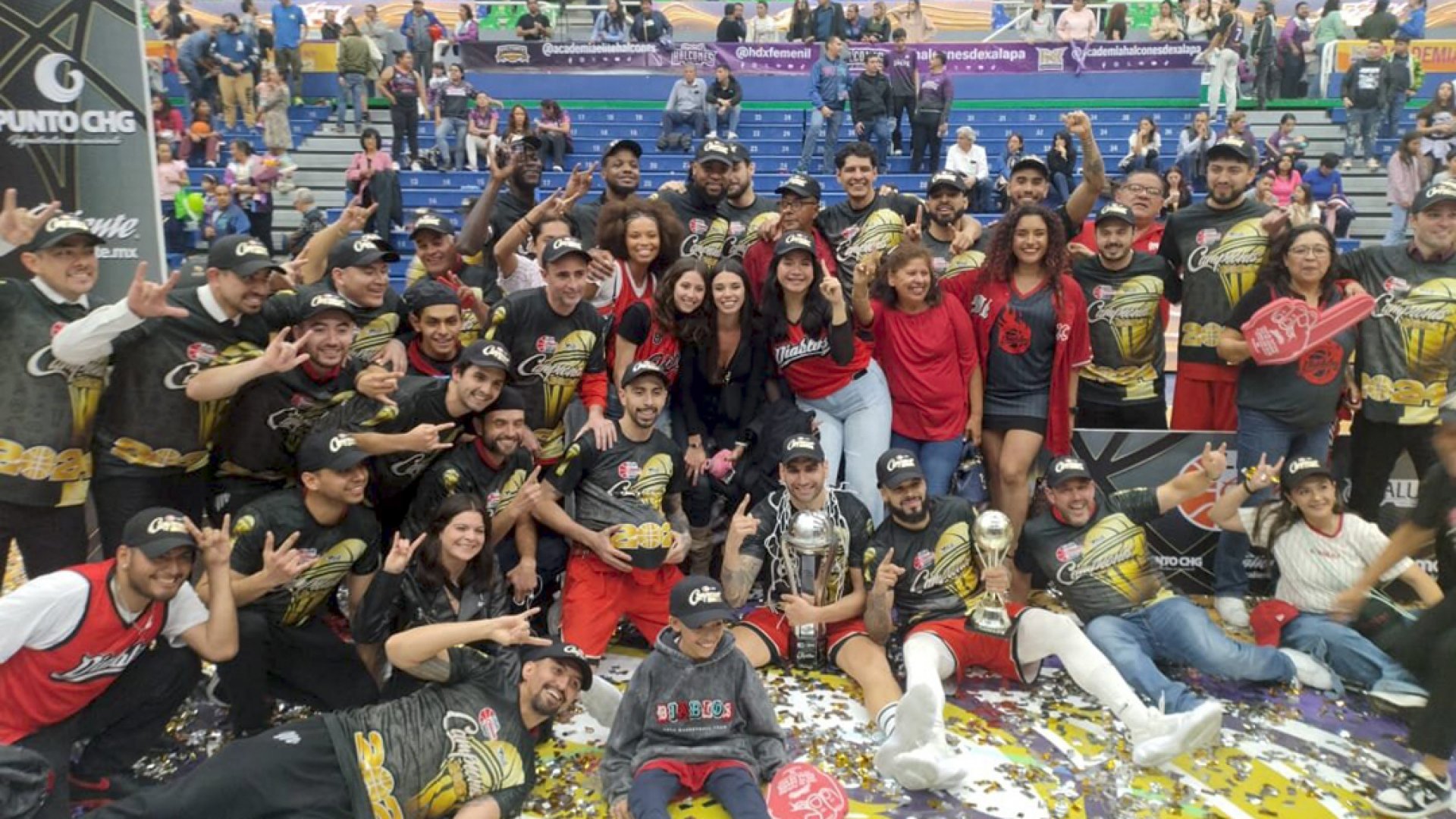 Diablos Rojos Básquetbol se corona en la LNBP