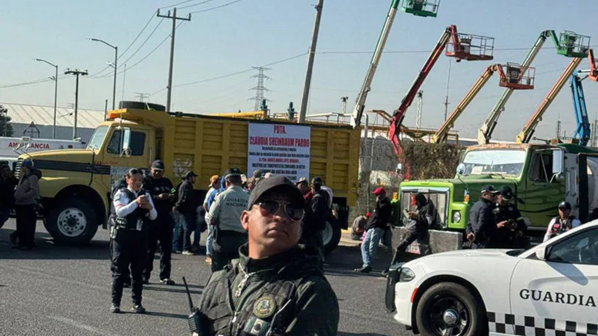 Bloqueo en caseta de Tepotzotlán, en la México-Pachuca, paraliza acceso hacia CDMX