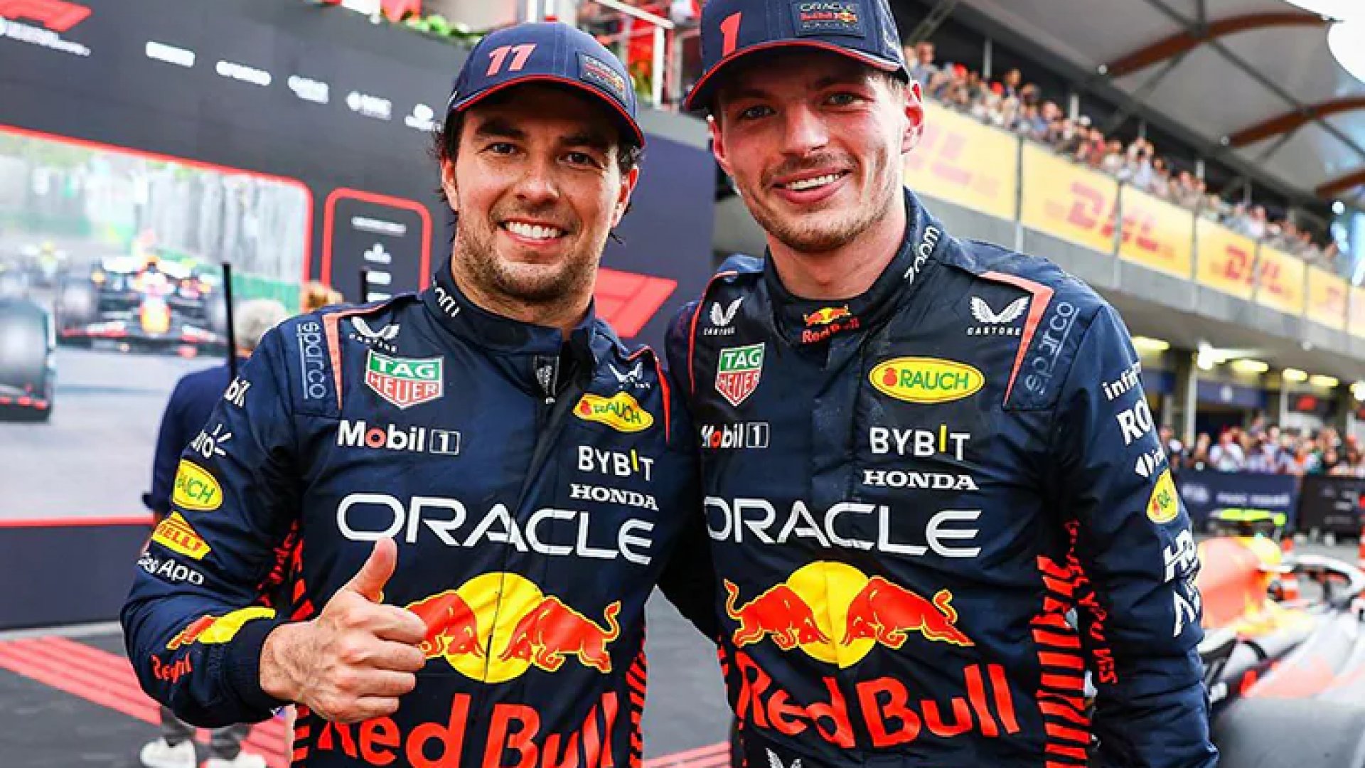 Verstappen defiende a Checo tras desempeño en Red Bull: “No es un idiota”