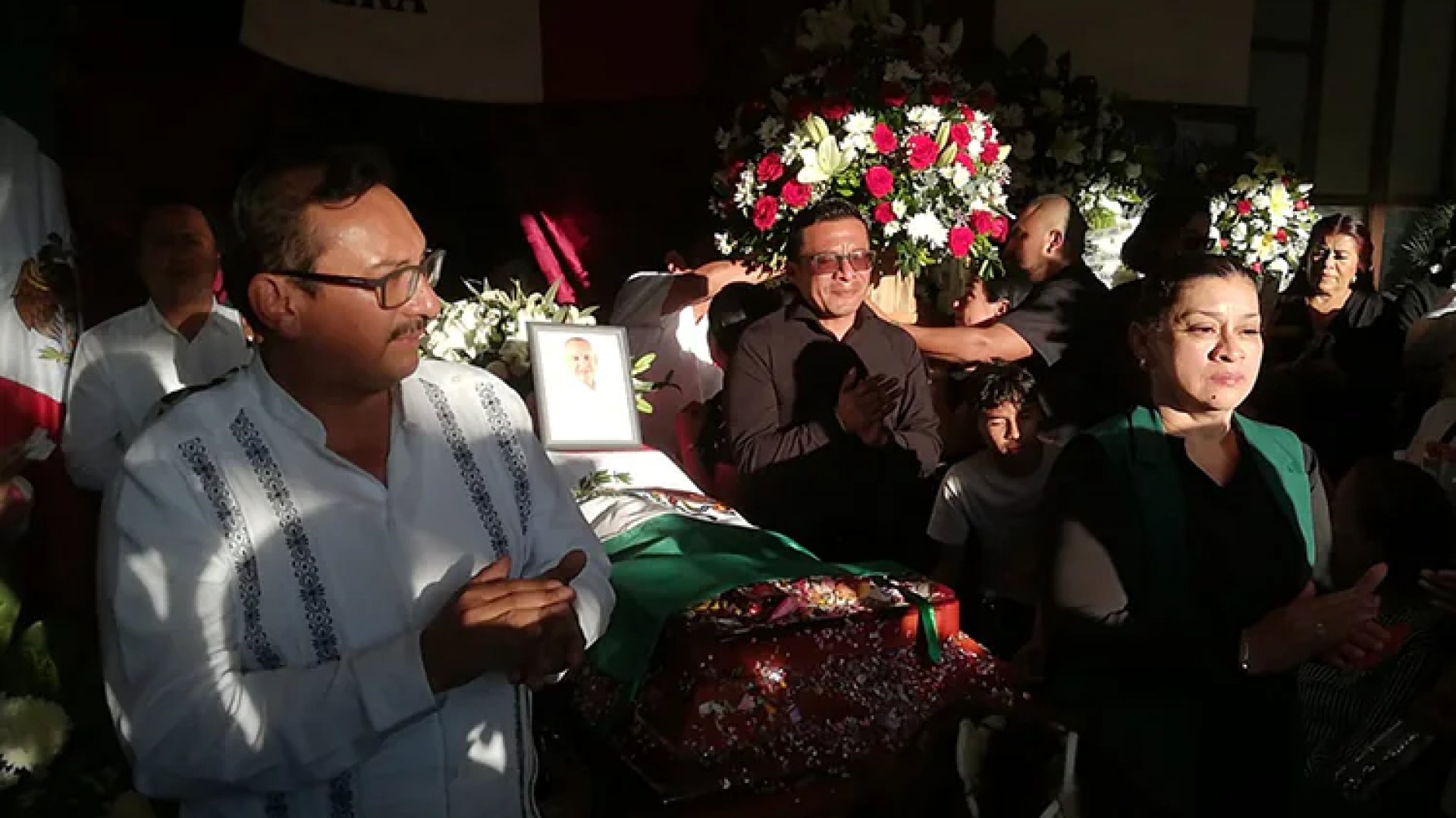 Dan último adiós a Benito Aguas Atlahua, diputado federal de Zongolica, Veracruz