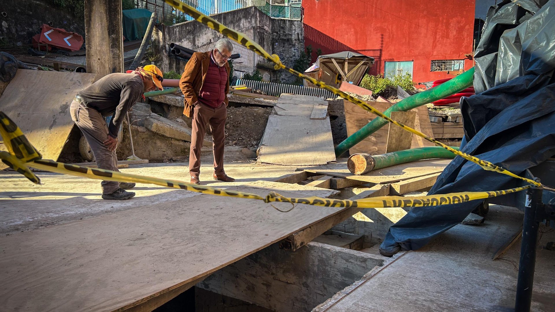 Supervisa Alberto Islas avance de obra