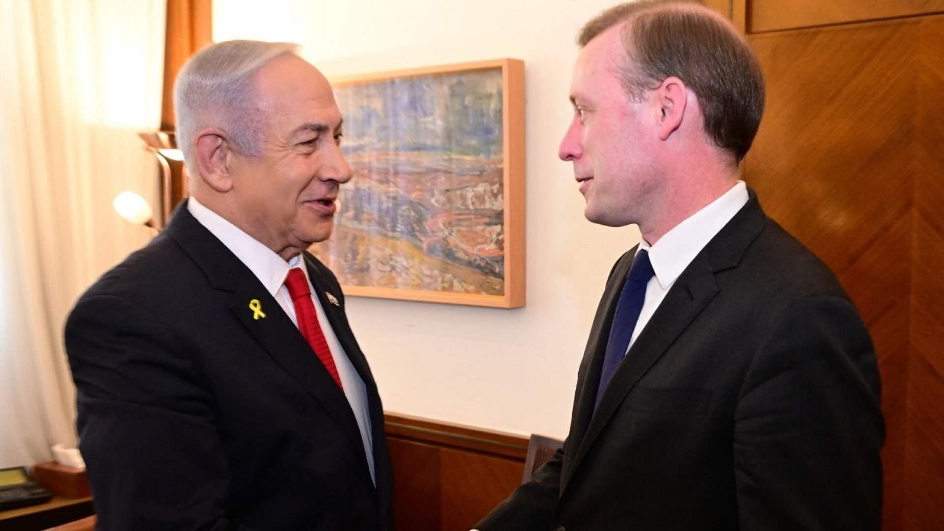 Netanyahu se reúne con el Asesor de Seguridad Nacional de EU Jake Sullivan
