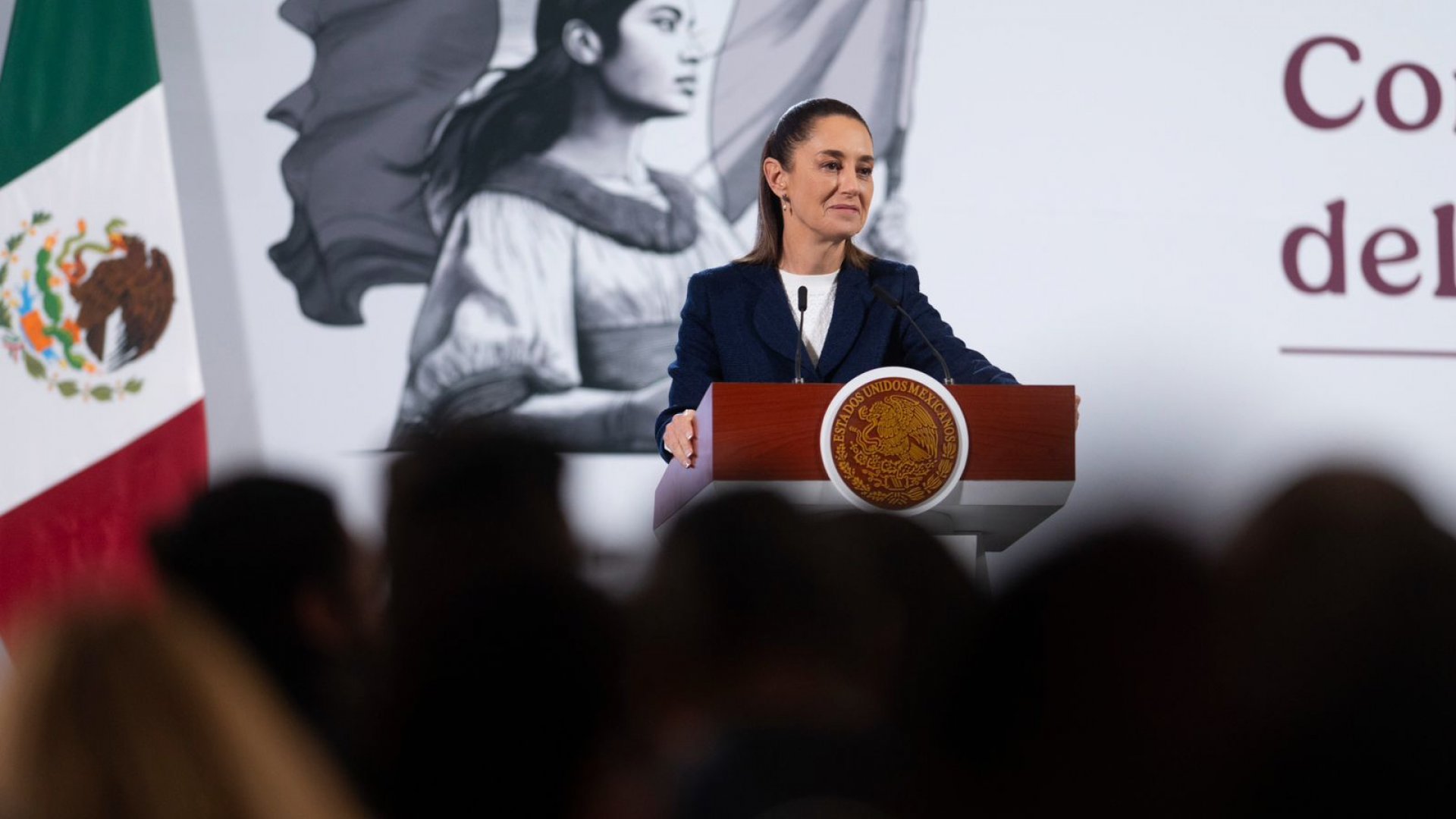 Sheinbaum celebra unión de fuerzas políticas en defensa de T-MEC