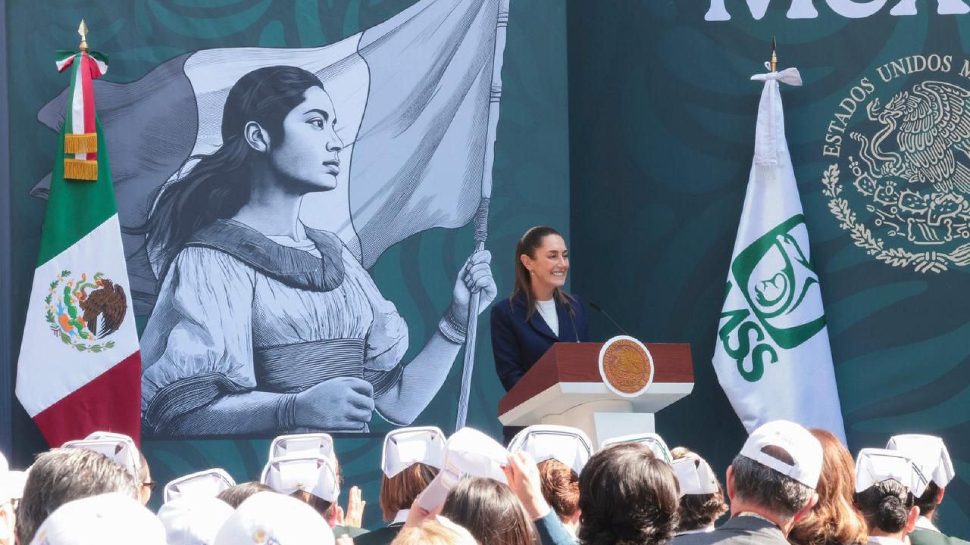 Claudia Sheinbaum asegura que fortalecerá al IMSS Bienestar