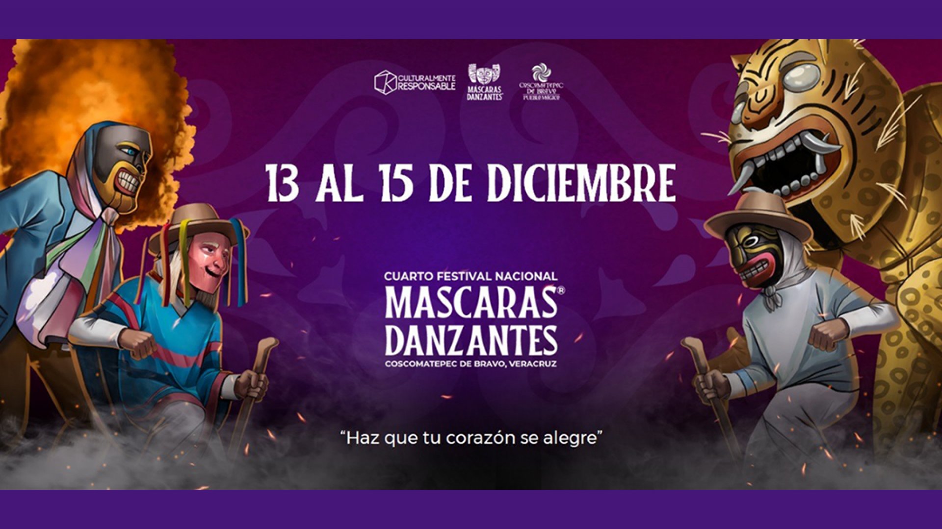 Coscomatepec: Mosaico de cultura y color por Festival Nacional de Máscaras Danzantes