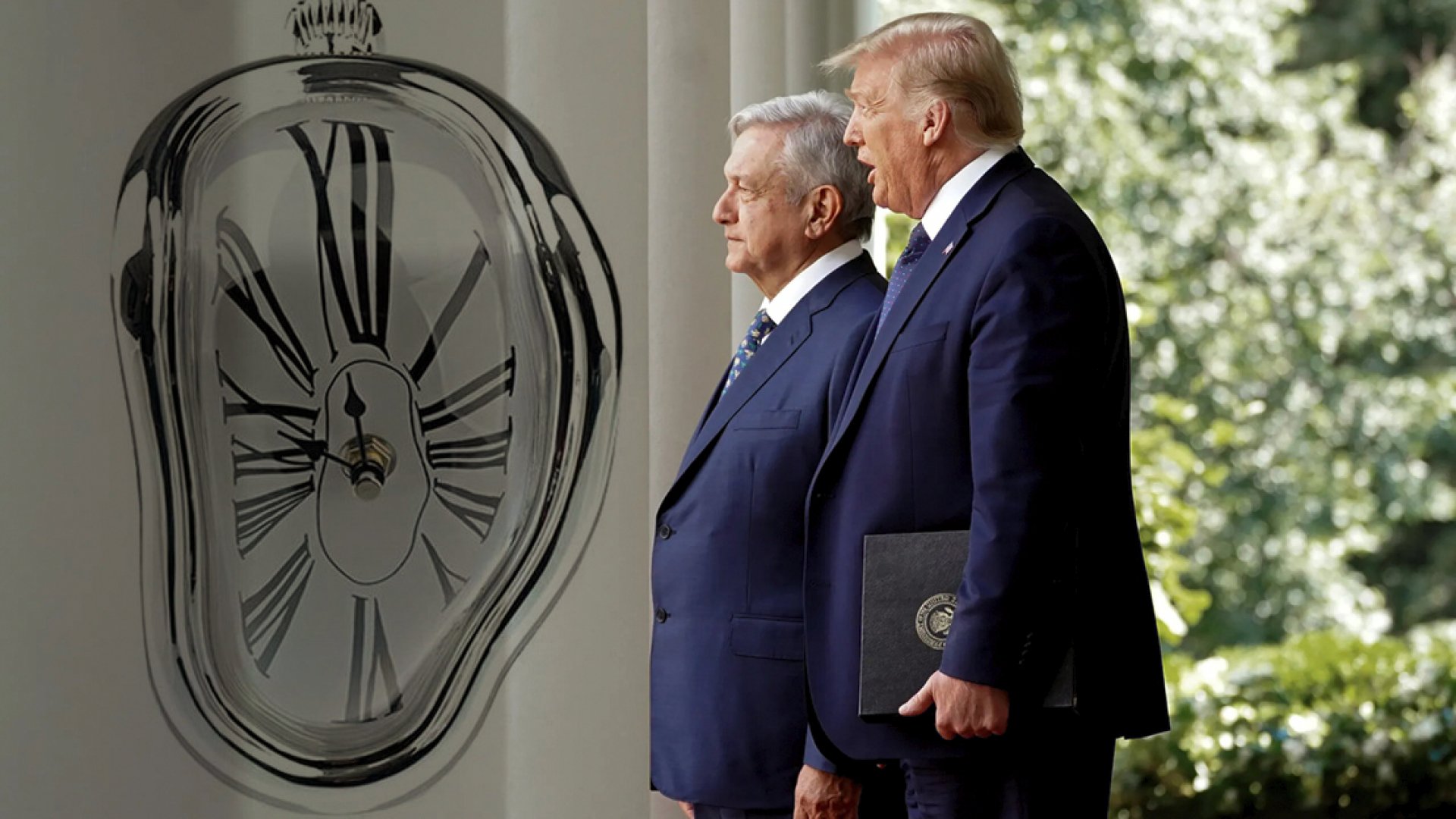 Donald Trump quiere "imitar" a Andrés Manuel López Obrador
