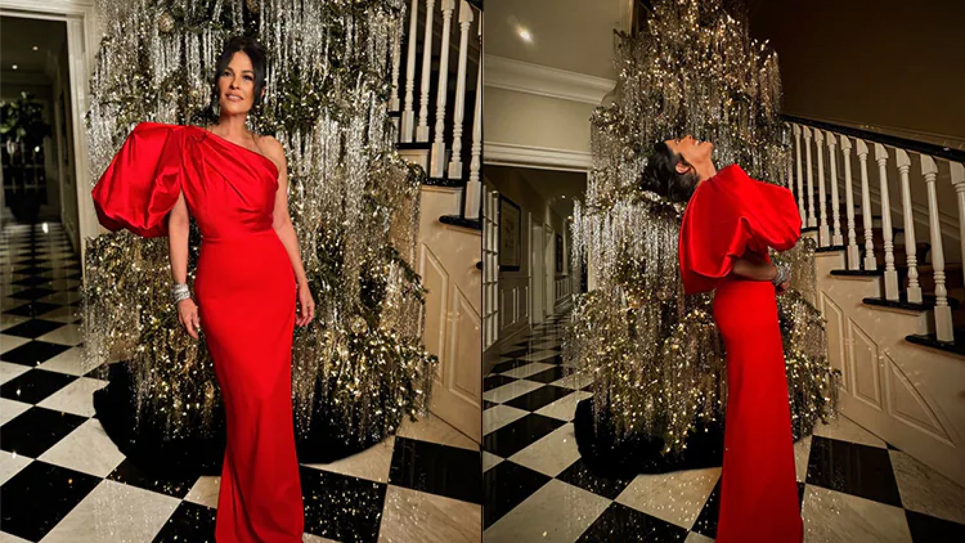 ¿Qué es un “tinsel tree”, el árbol de Navidad que Martha Debayle presume en redes?