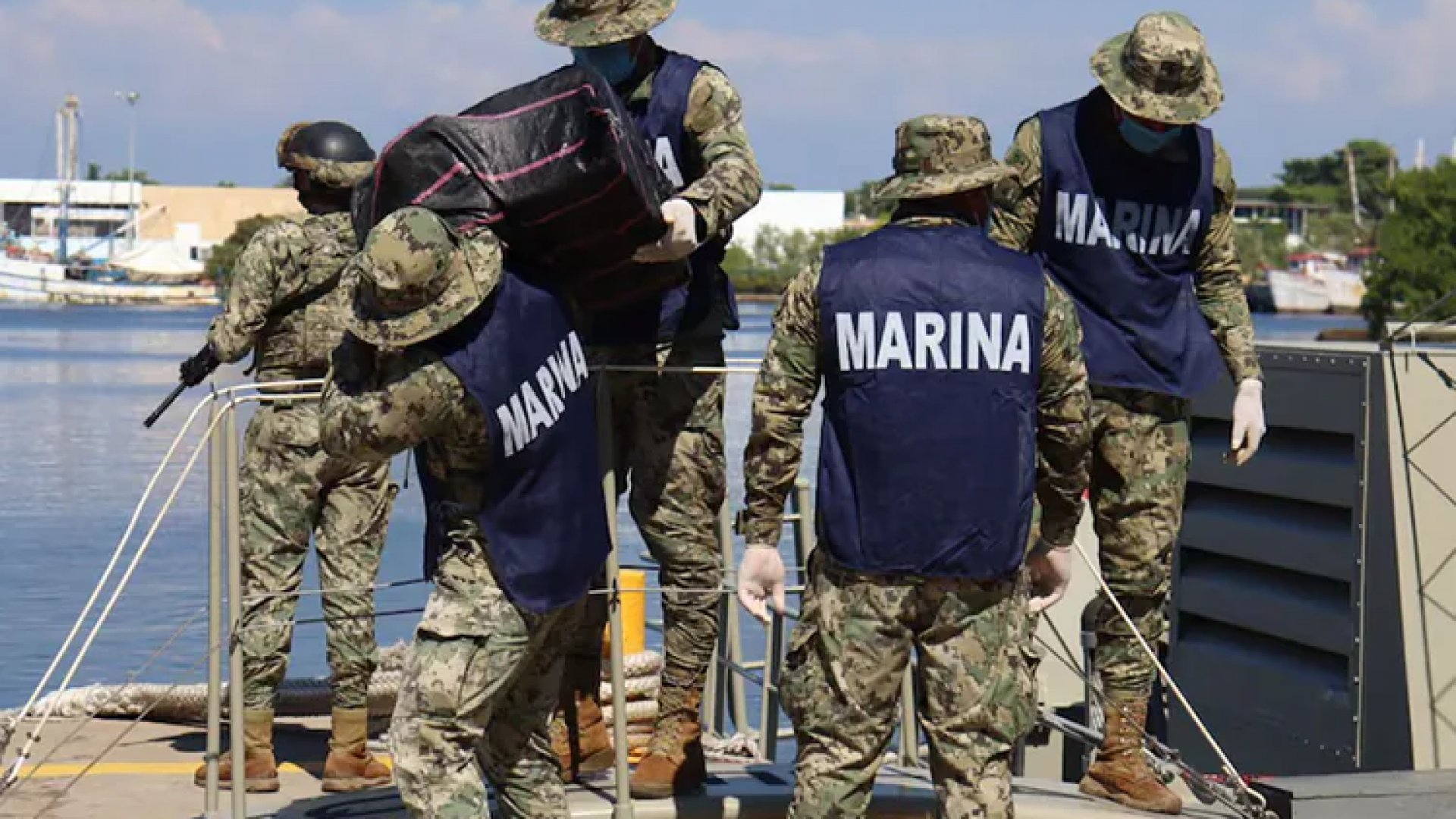 Marina decomisa cocaína con valor de 127.5 mdp en Chiapas