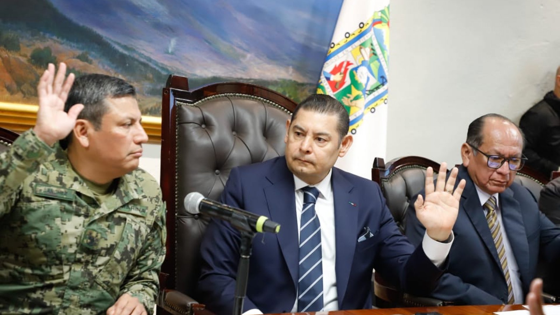 Rinde protesta Humberto Eloy Aguilar Viveros como secretario del CECSNSP