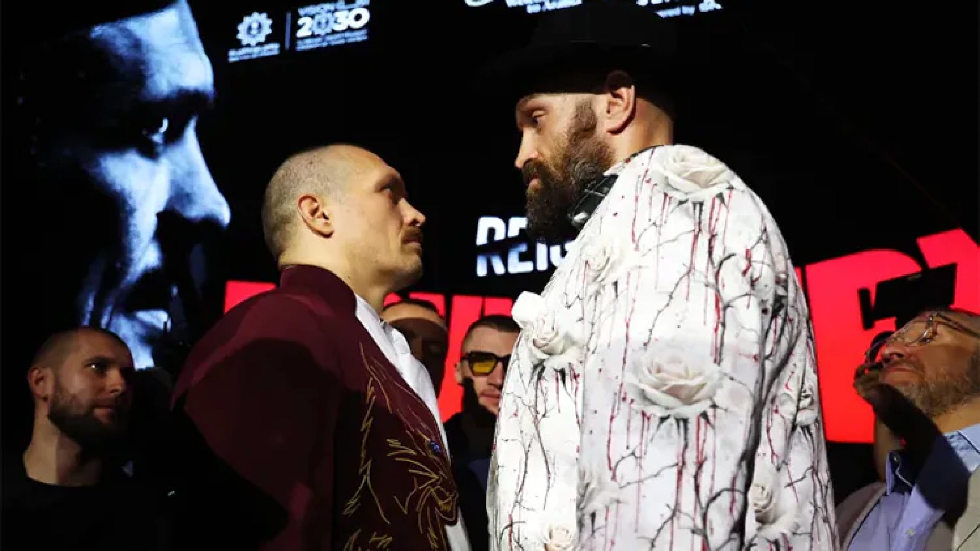 Fury vs Usyk 2: Intenso careo de 11 minutos roba la atención previo a la revancha