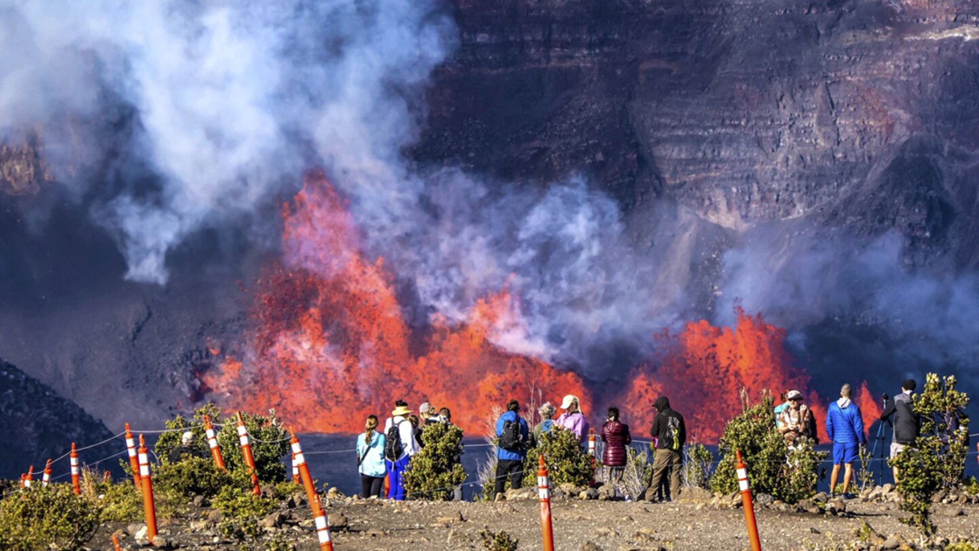 El volcán Kilauea de Hawai entra en erupción otra vez