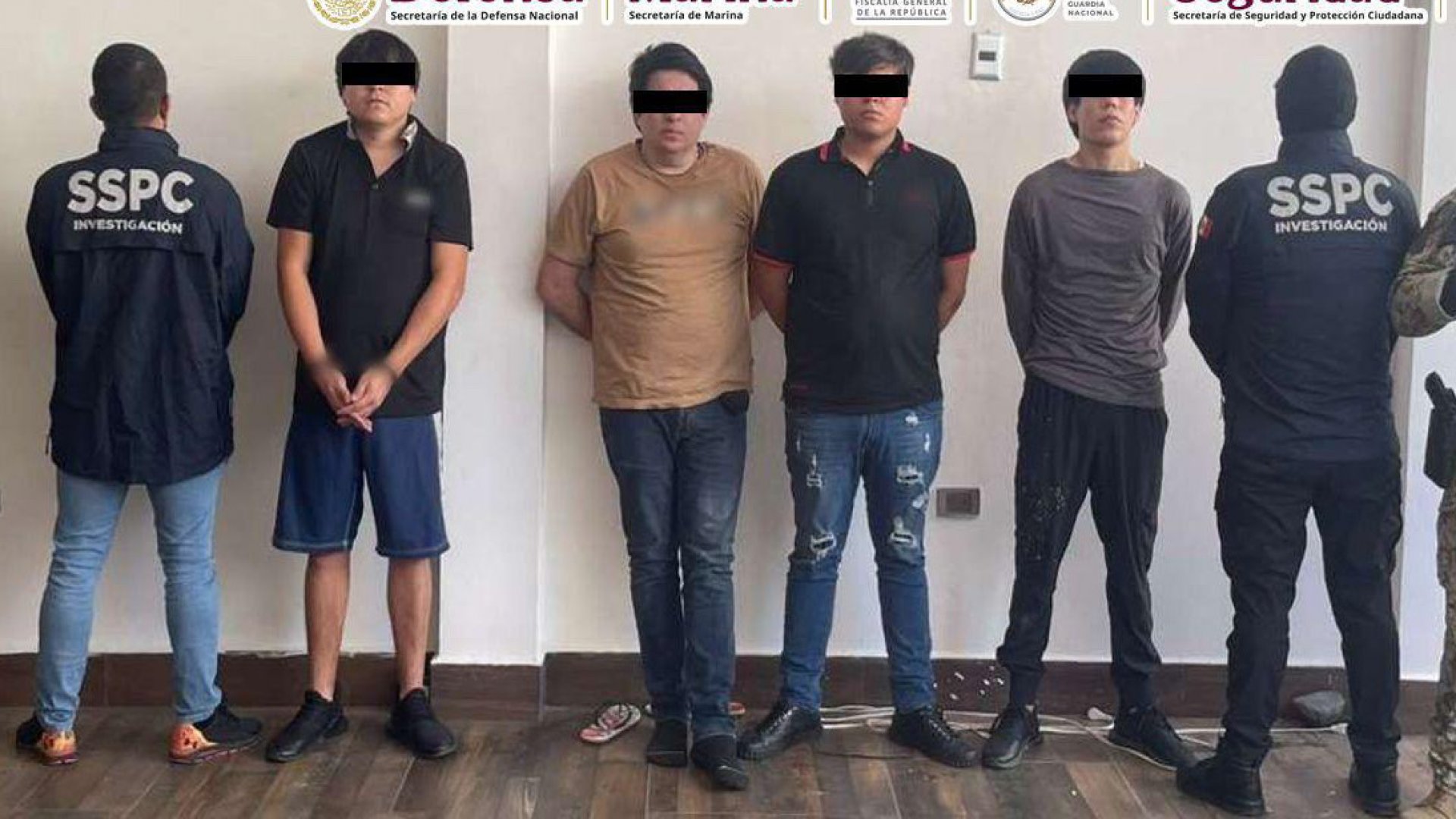 Capturan a cuatro integrantes de “Los Chapitos” en Sinaloa