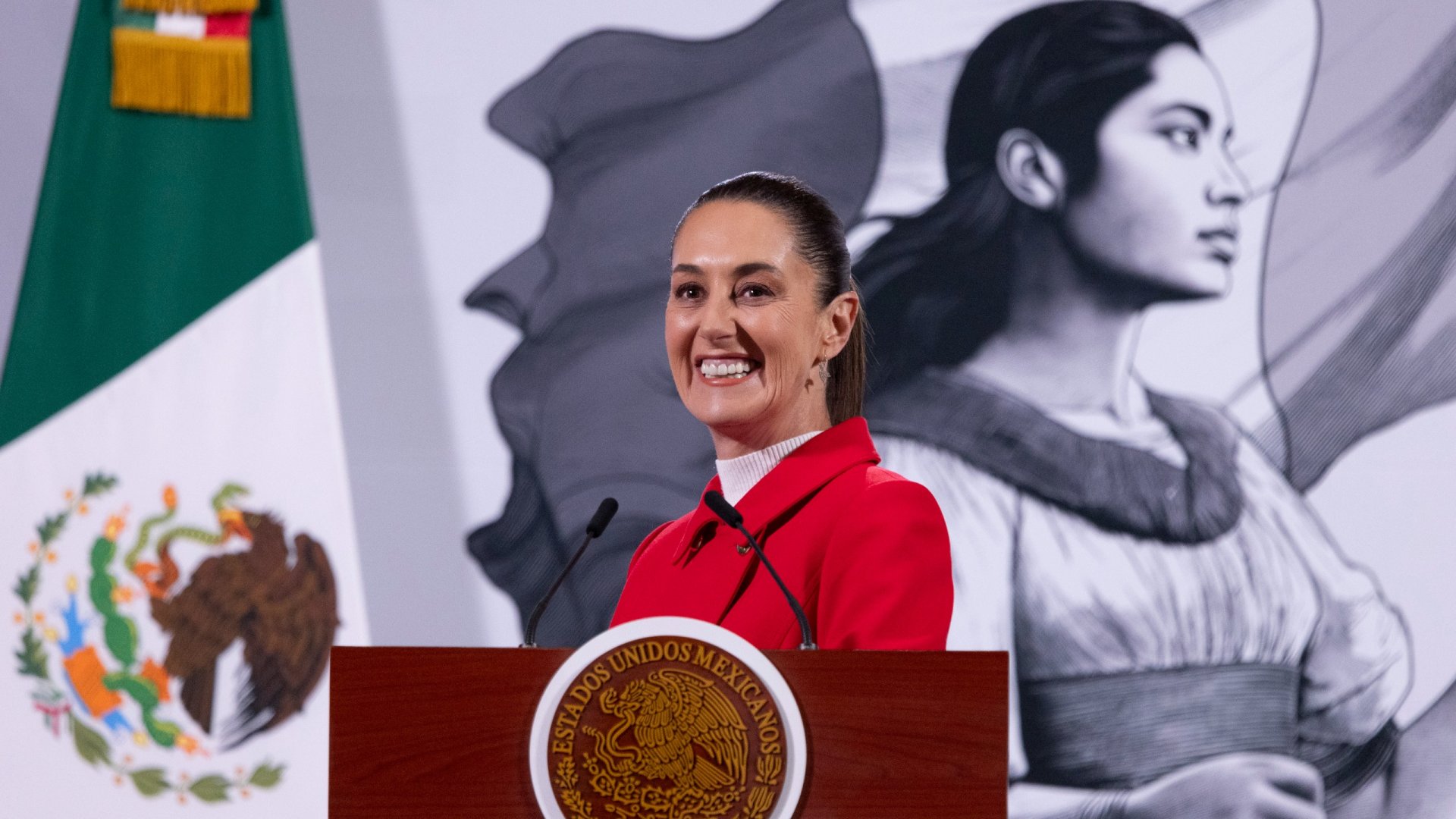 Sheinbaum presenta programa de apoyo para mexicanos en EU